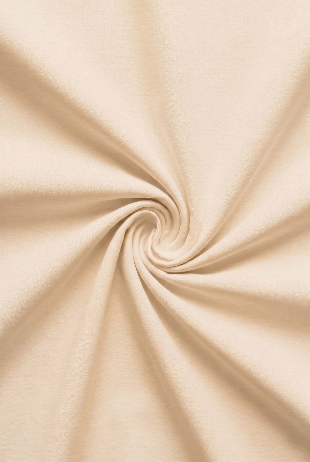biberna Feinbiber Spannbetttuch – Stoffmuster Beige
