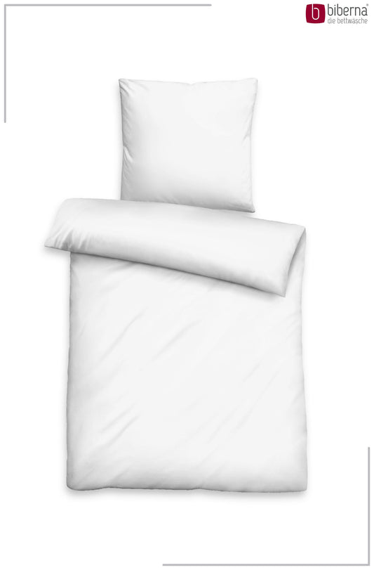 biberna Tencel Bettwäsche Weiss – Produktdetail