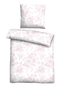 Castell Baumwoll Satin Bettwäsche – Rose (0601101)