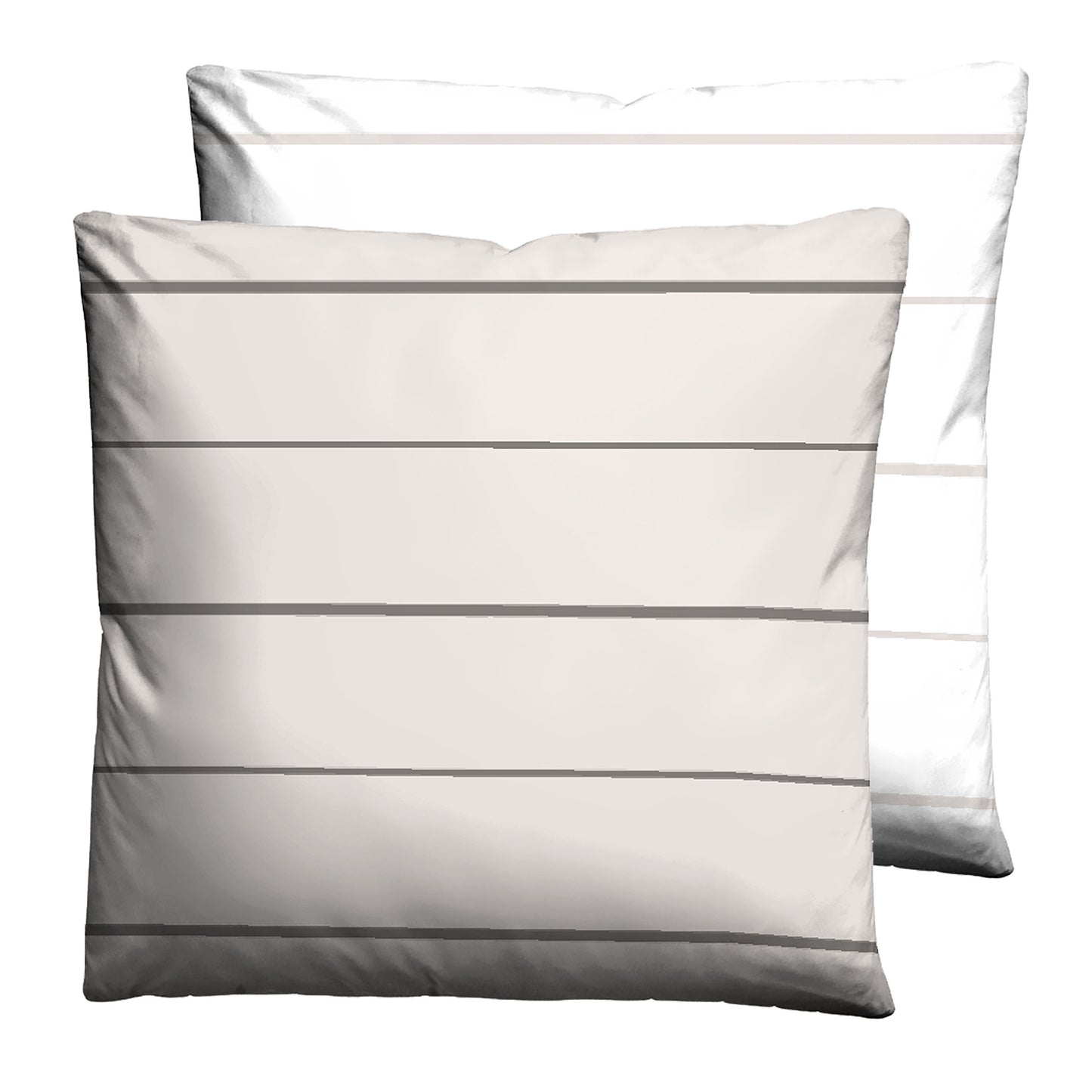 biberna Mako-Satin Kopfkissenbezug Taupe – Mako-Satin