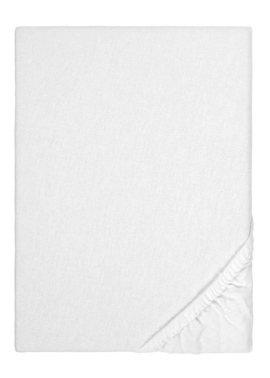 biberna Feinbiber-Stretch Spannbetttuch – Biber