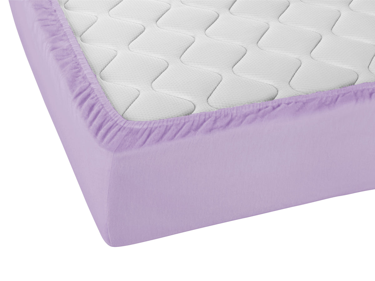 biberna Feinbiber Spannbetttuch – Detailaufnahme