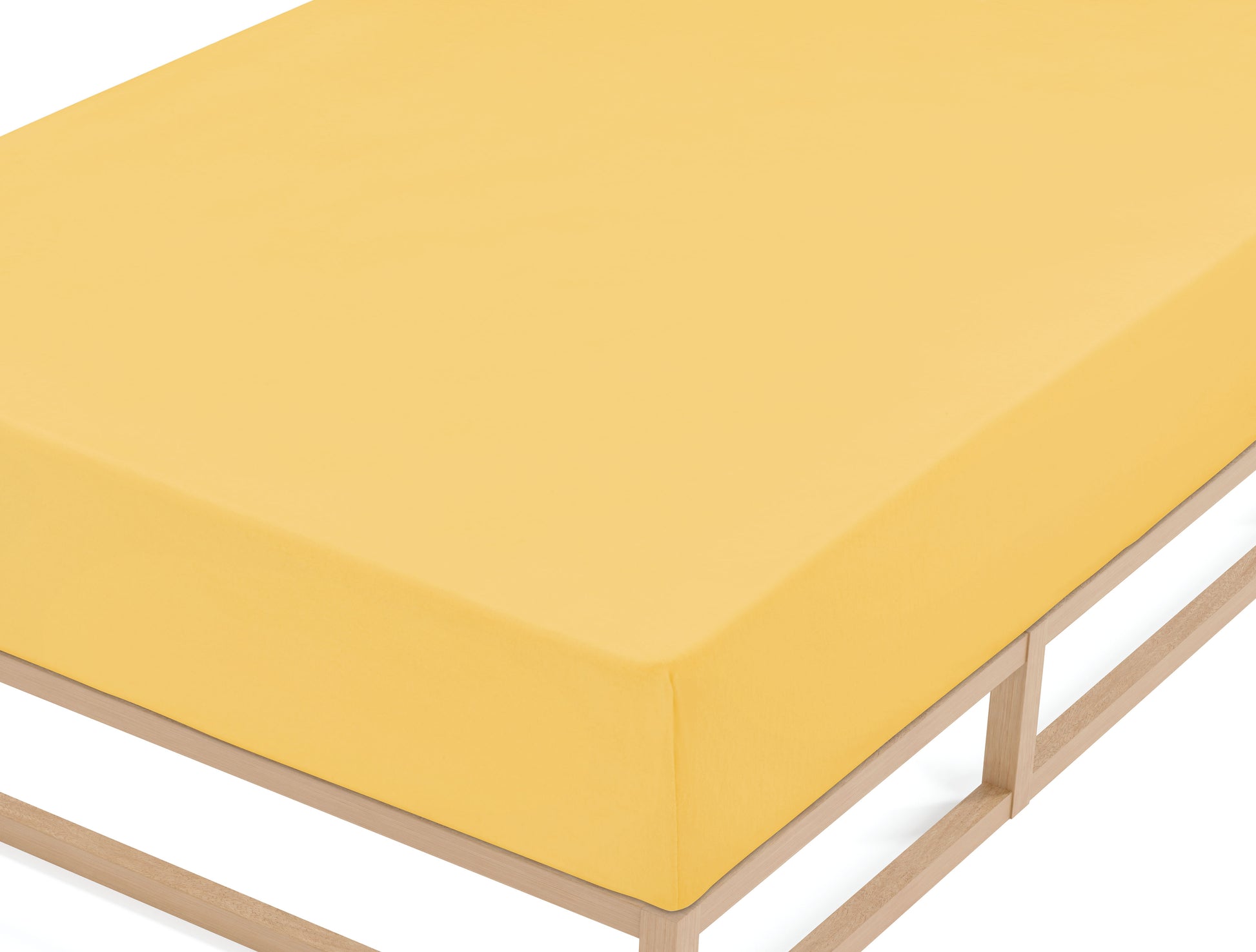 biberna Feinbiber Spannbetttuch – Detailaufnahme