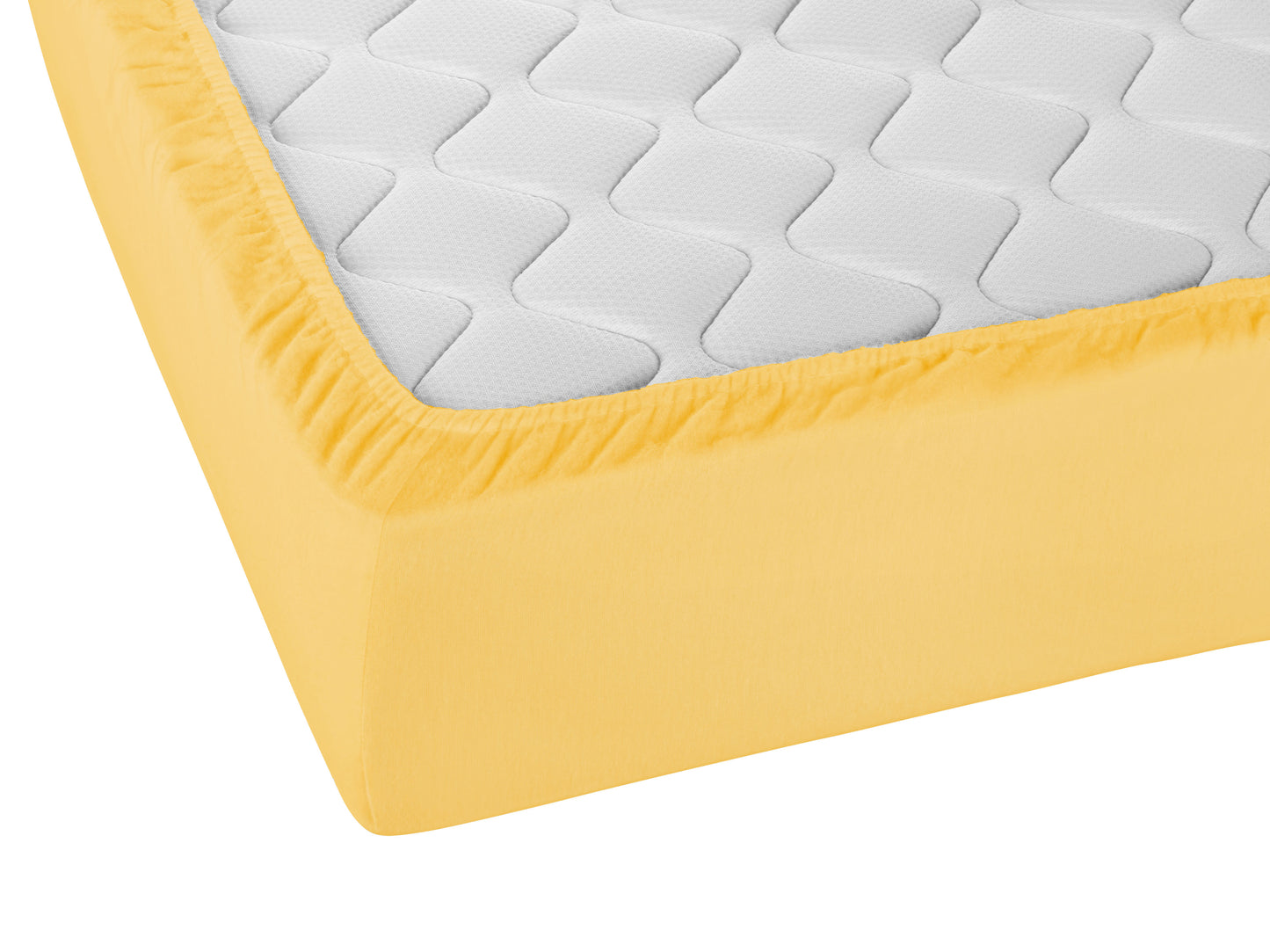 biberna Feinbiber Spannbetttuch – Detailaufnahme