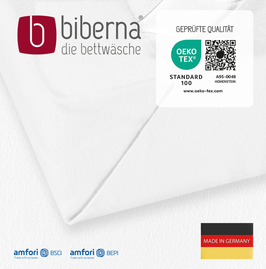 biberna Biber Betttuch – geprüfte Qualität, OEKO-TEX Standard 100