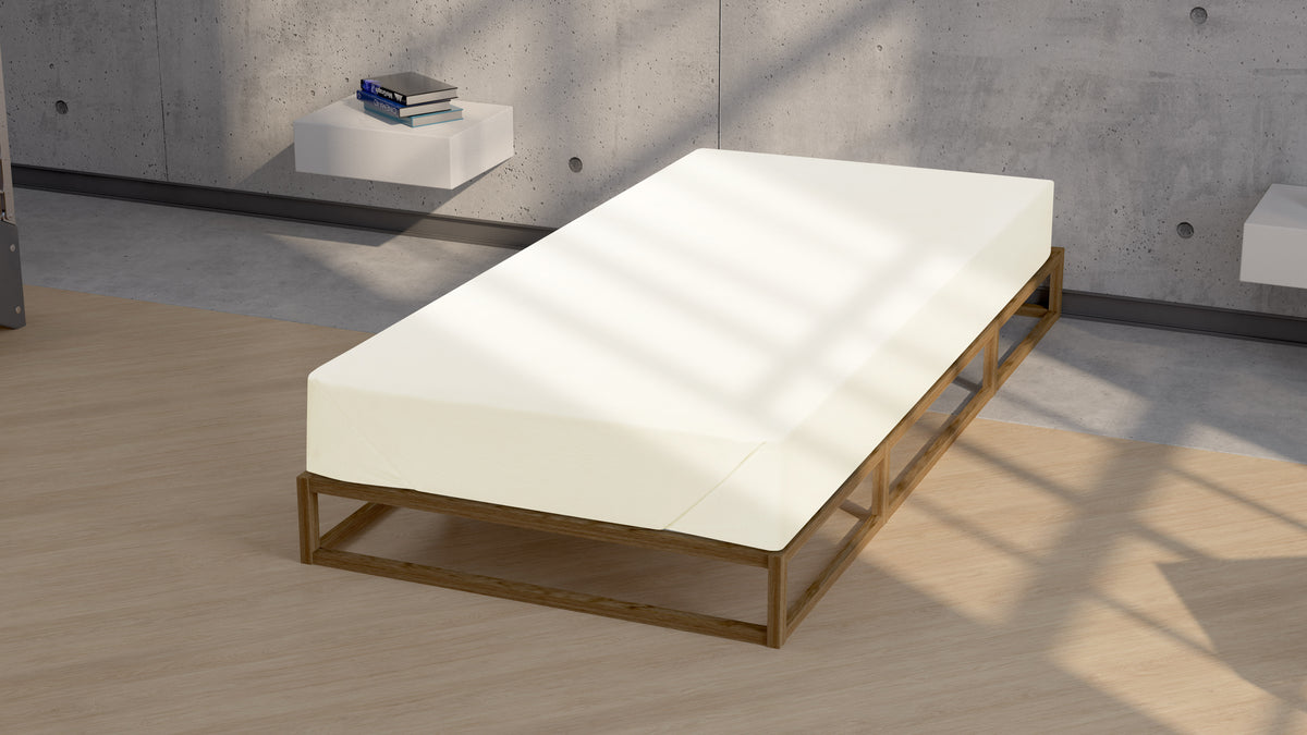 biberna Biber Betttuch – Detailaufnahme