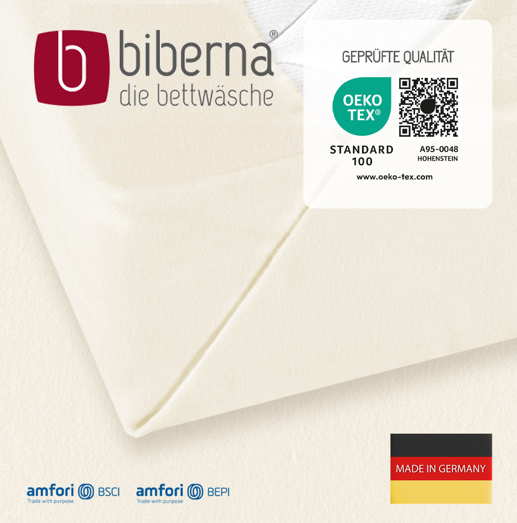 biberna Biber Betttuch – geprüfte Qualität, OEKO-TEX Standard 100