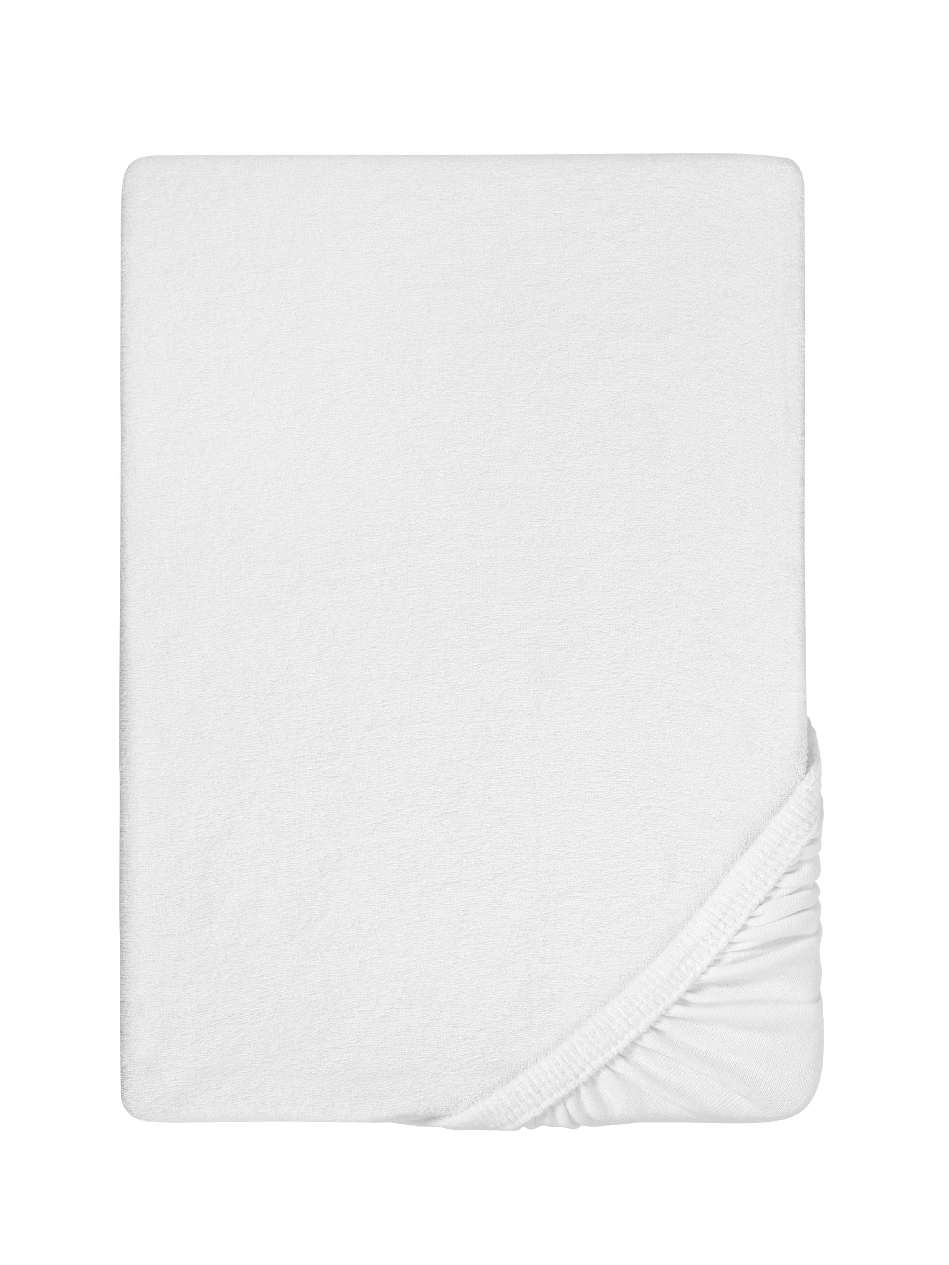 biberna Frottee-Stretch Spannbetttuch – Frottee