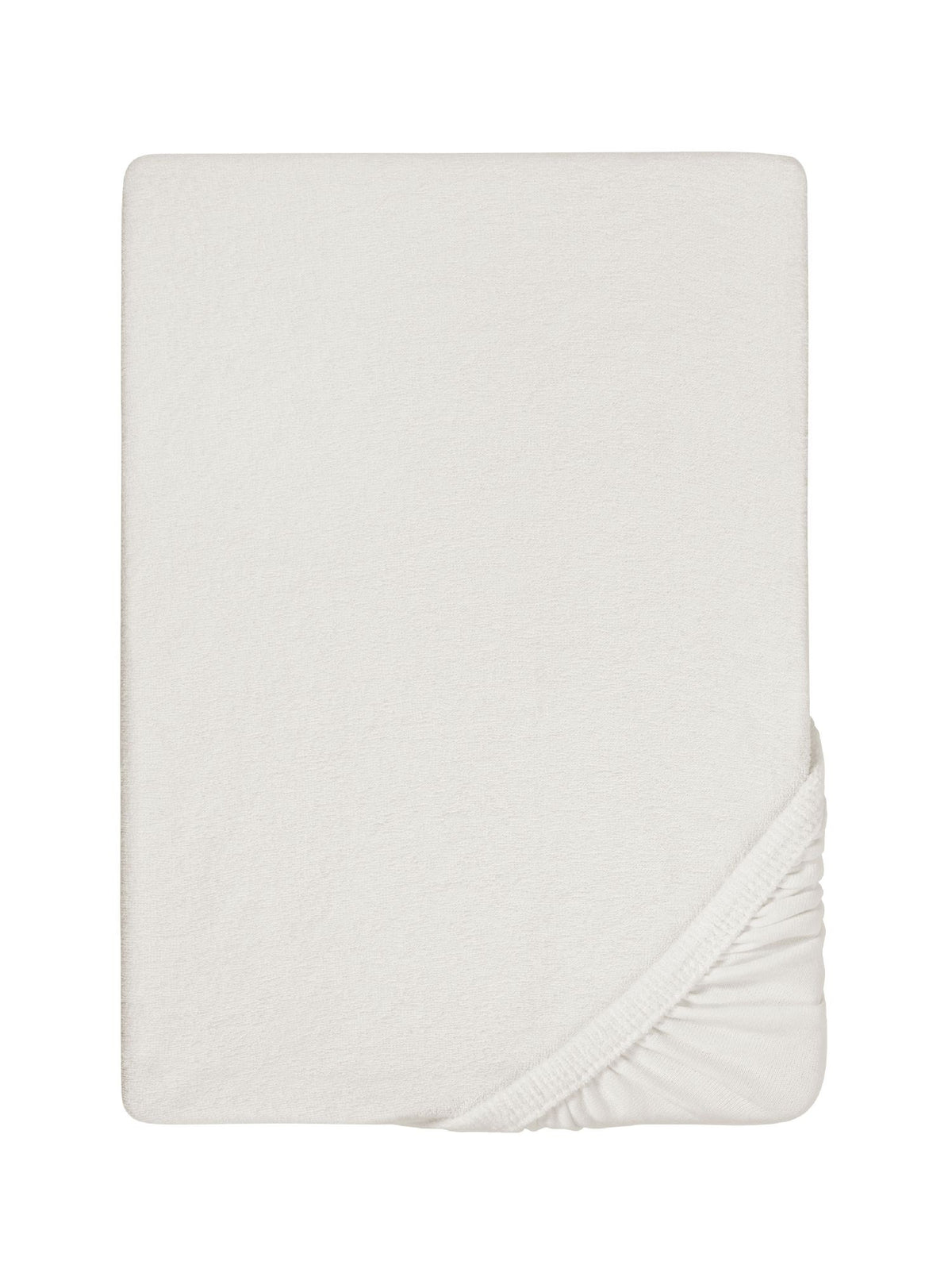biberna Frottee-Stretch Spannbetttuch – Stoffmuster