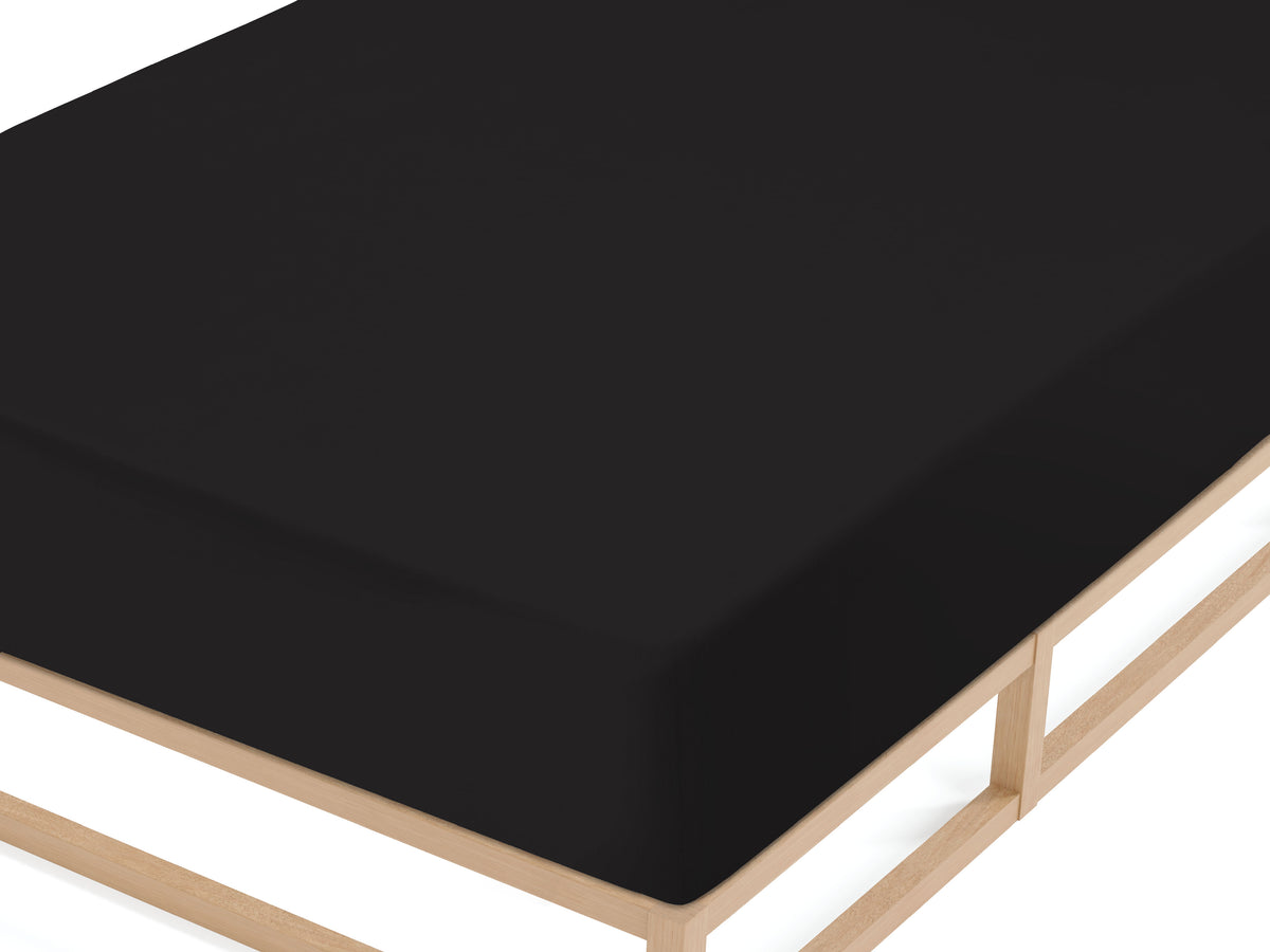 biberna Frottee-Stretch Spannbetttuch – Detailaufnahme