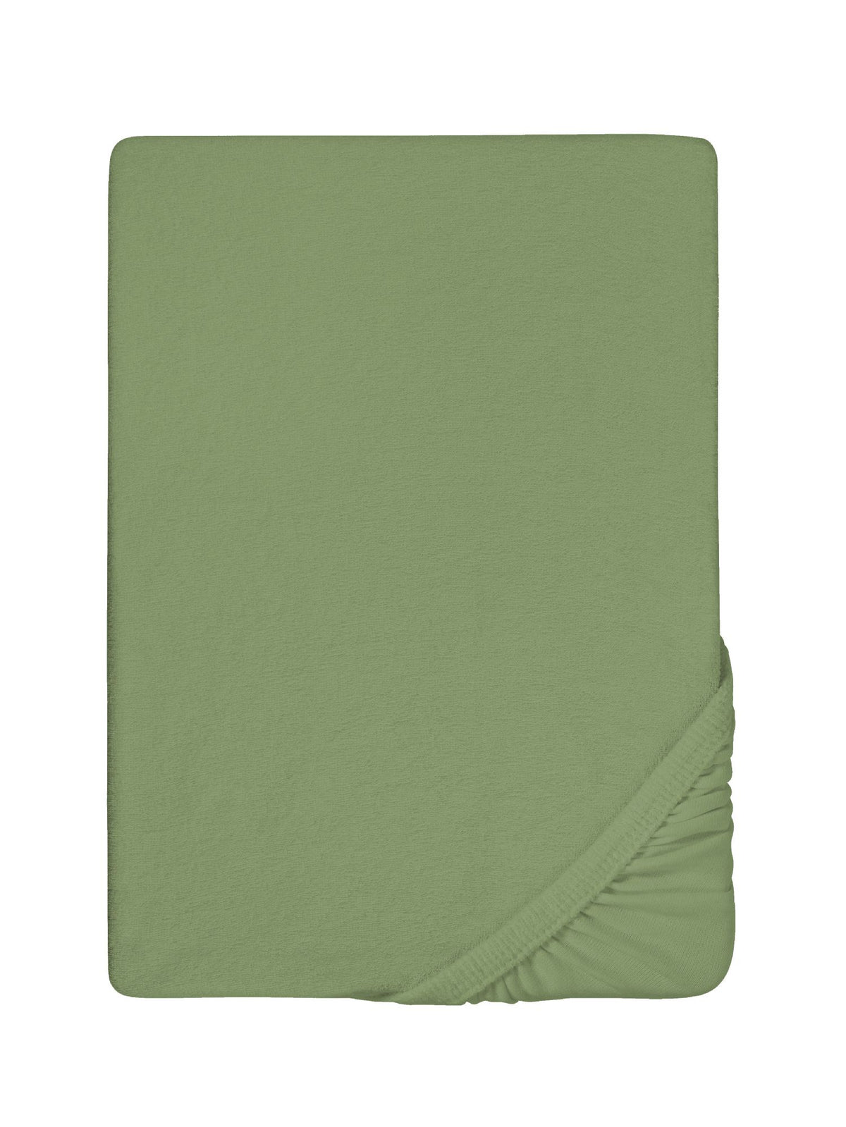 biberna Frottee-Stretch Spannbetttuch – Stoffmuster