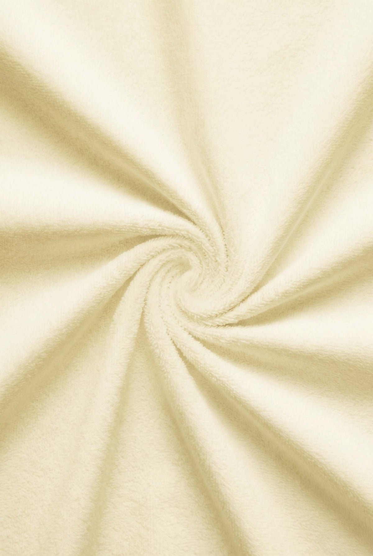 biberna Frottee-Stretch Spannbetttuch – Stoffmuster Gelb