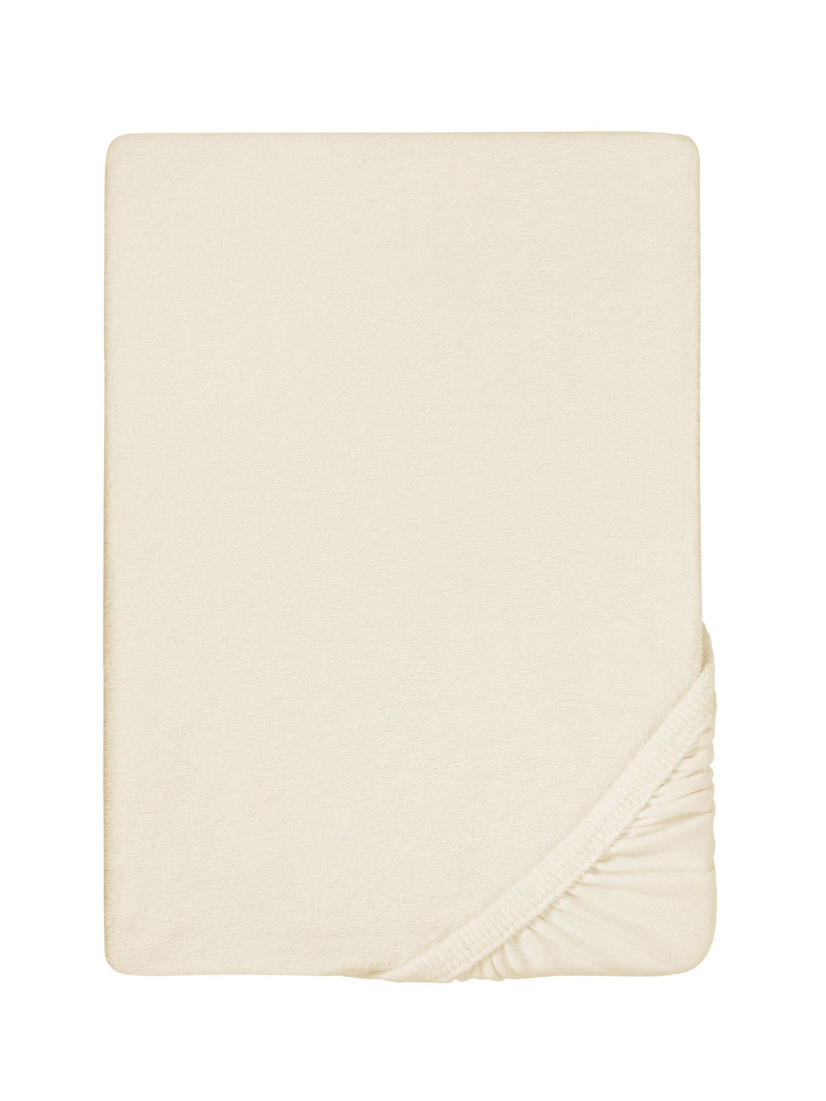 biberna Frottee-Stretch Spannbetttuch – Stoffmuster