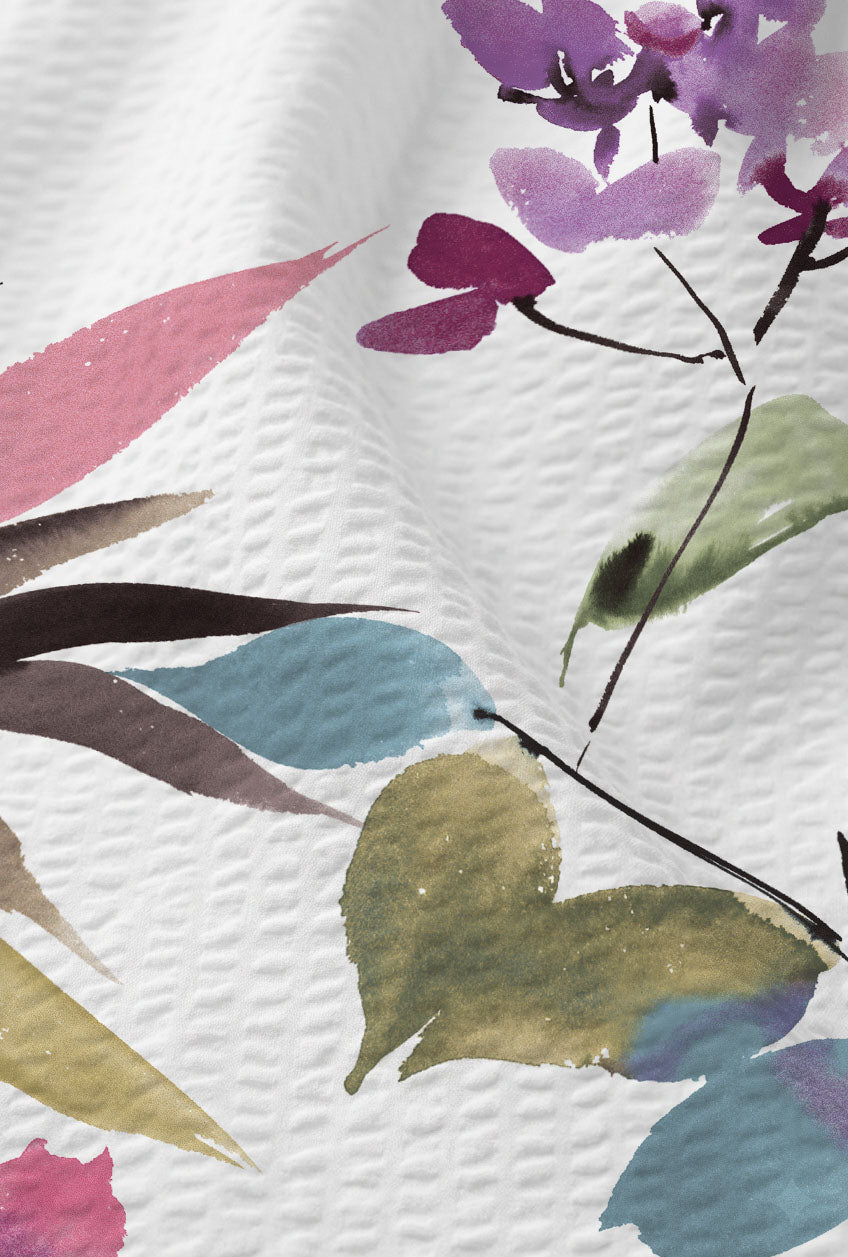 biberna Seersucker Bettwäsche Viola – Produktdetail