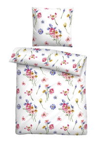 biberna Seersucker Bettwäsche – Pink (0026319)