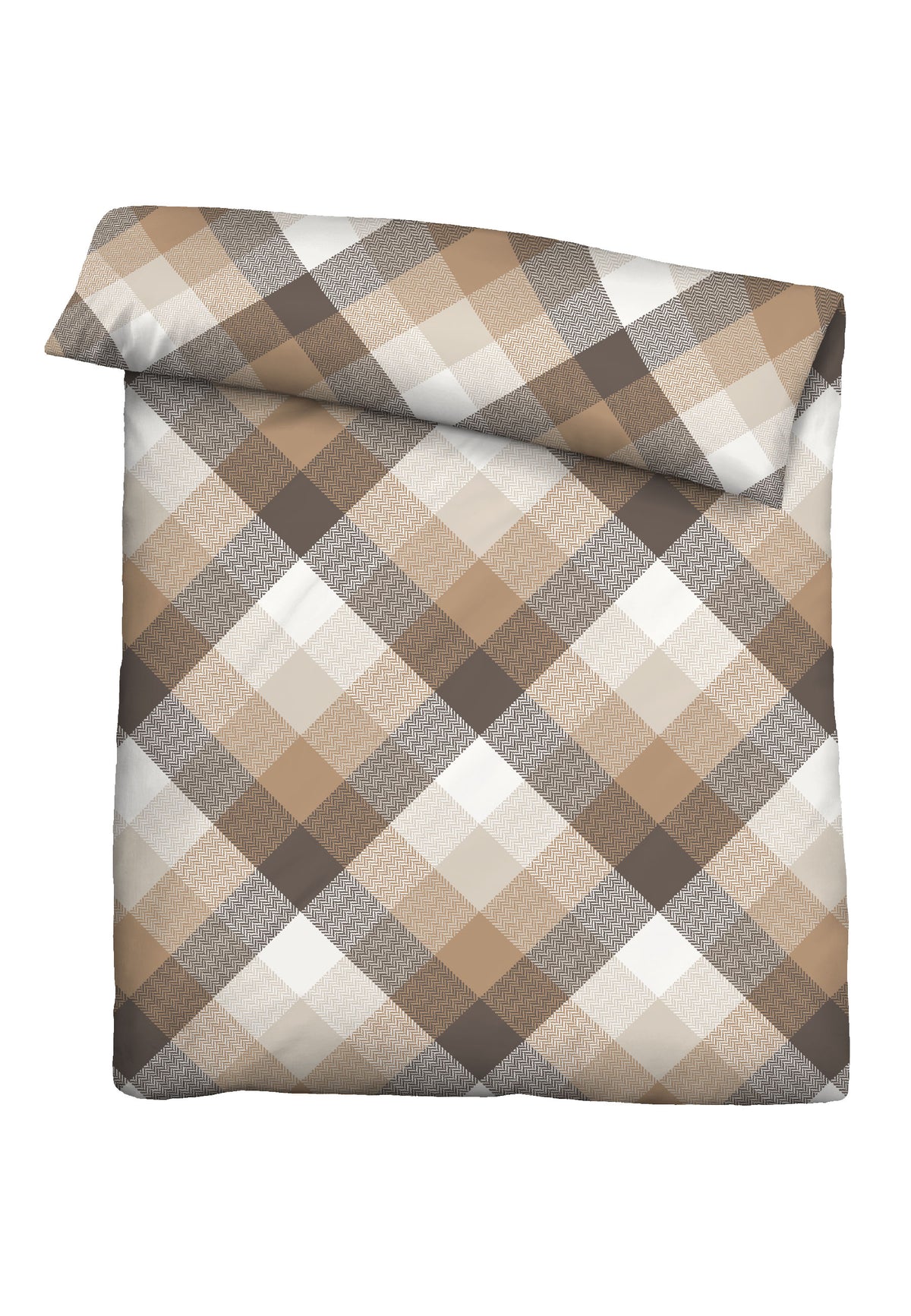 Castell Baumwoll Satin Bettwäsche Chocolate – Produktdetail