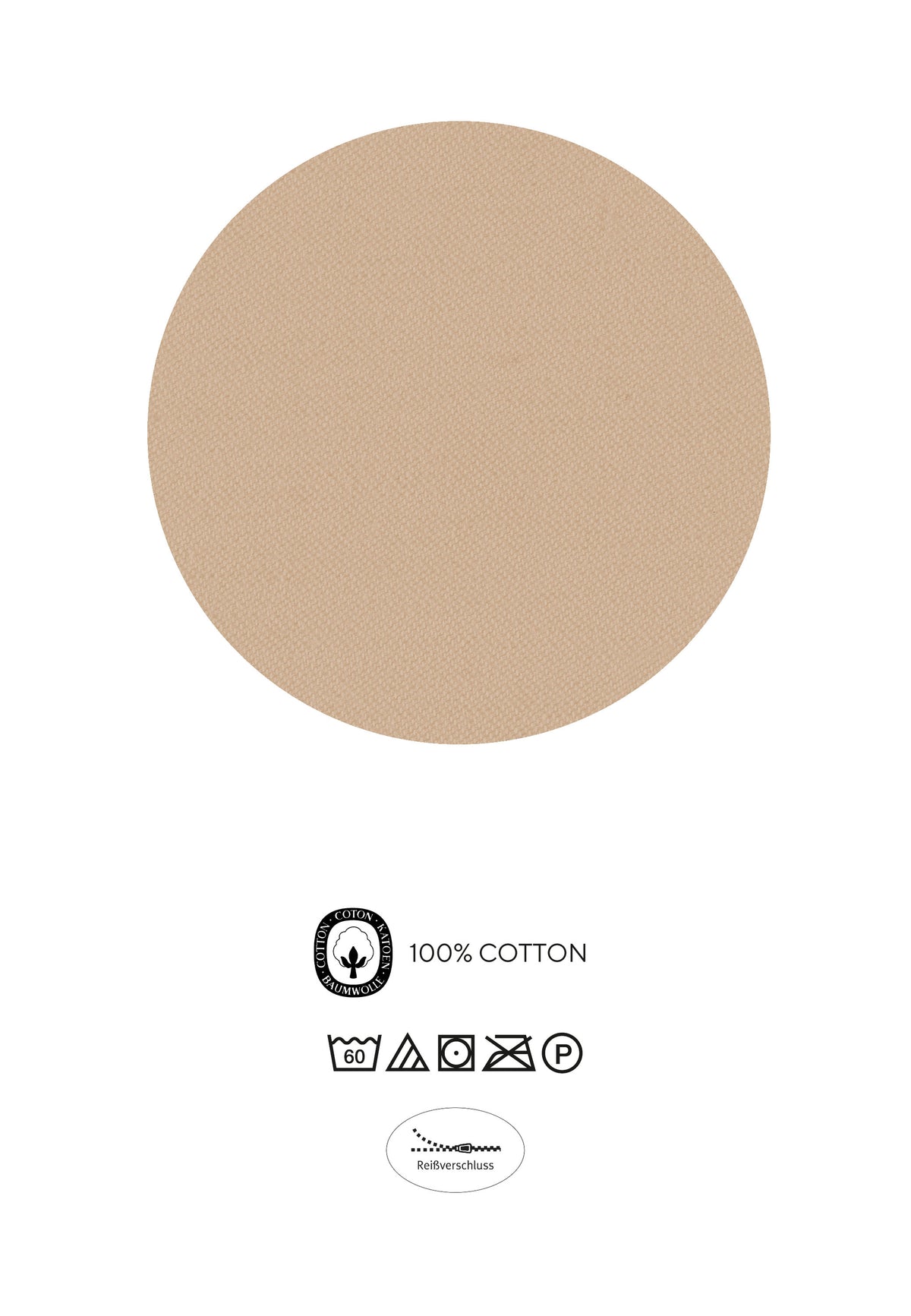 Castell Baumwoll Satin Bettwäsche Chocolate – Produktdetail
