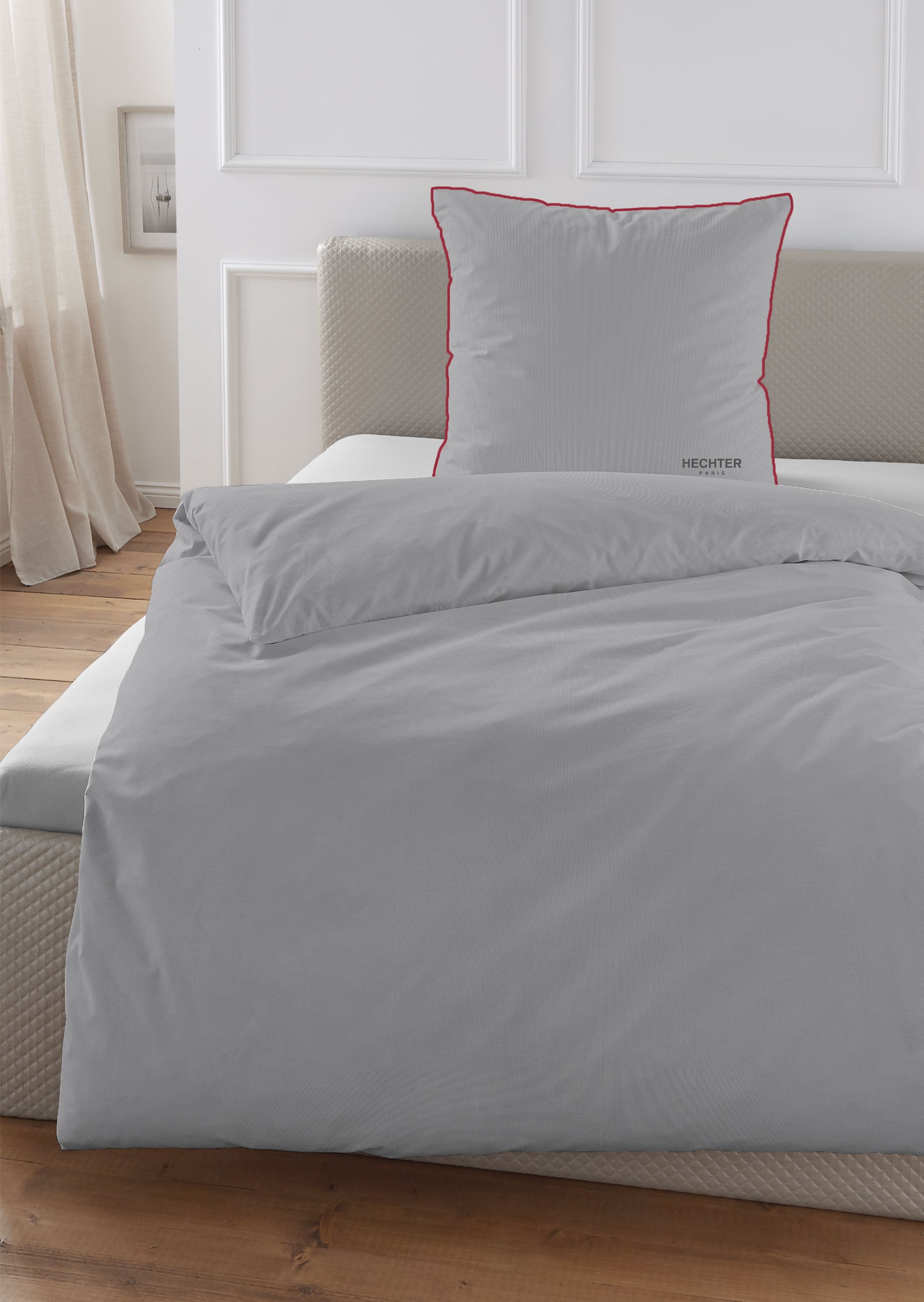 Hechter Paris Satin Bettwäsche – Mako-Satin Qualität – weiche Bettwäsche