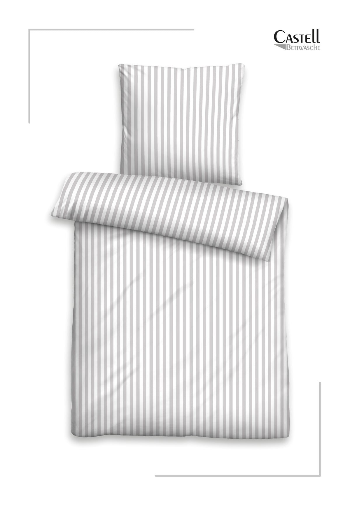Castell Jersey Bettwäsche Grau – Produktdetail