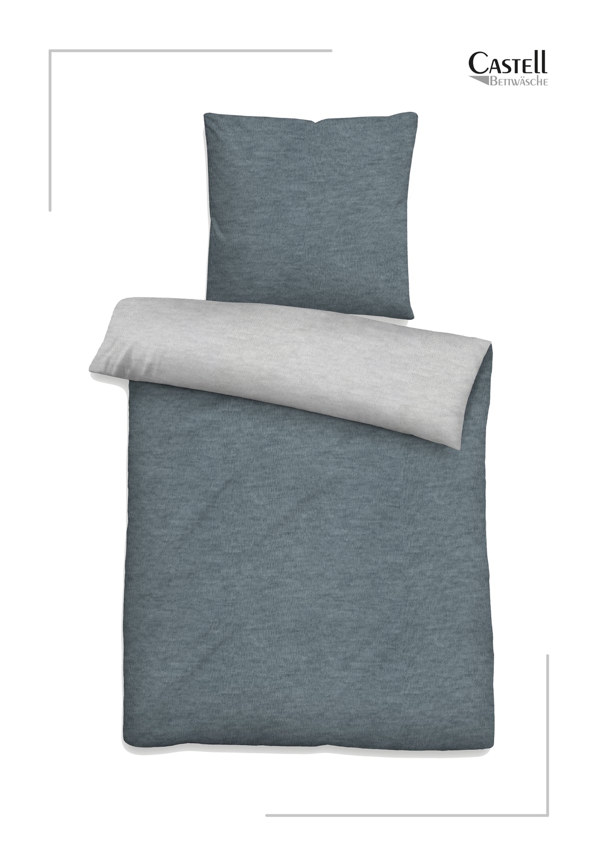 Castell Jersey Bettwäsche Titanium – Produktdetail