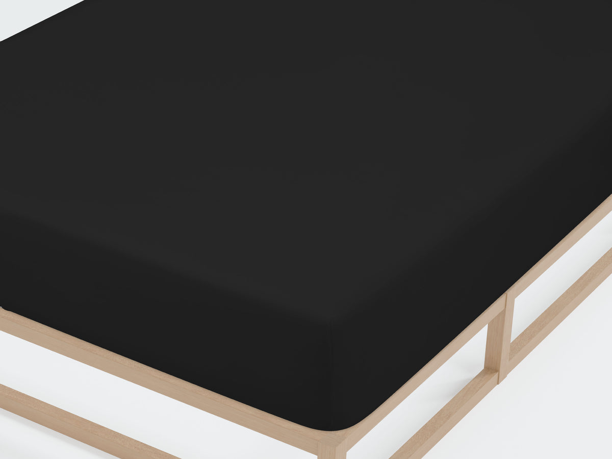 Castell Jersey-Stretch Spannbetttuch – Detailaufnahme