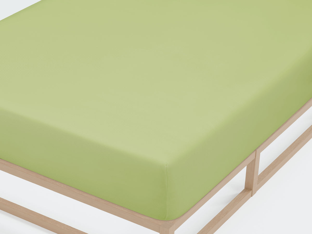 Castell Jersey-Stretch Spannbetttuch – Detailaufnahme