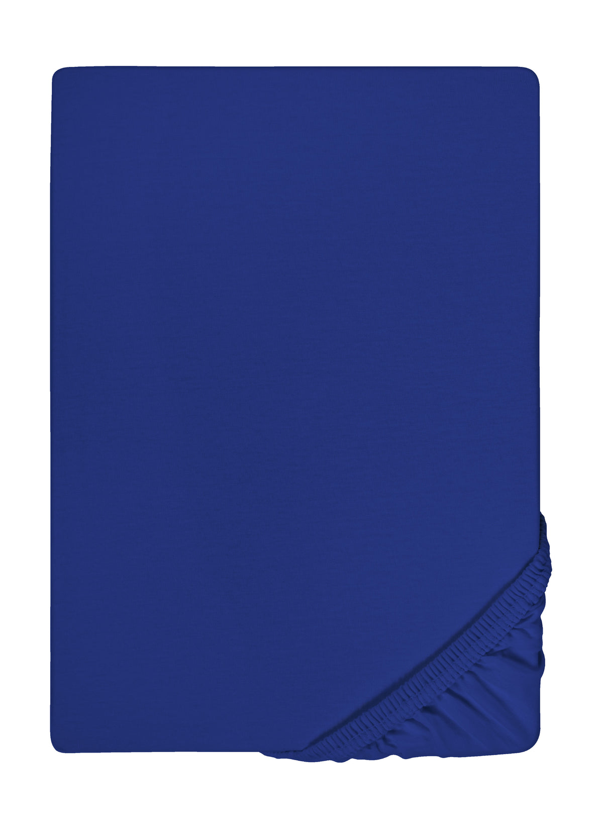 biberna Feinjersey Spannbetttuch Saphir