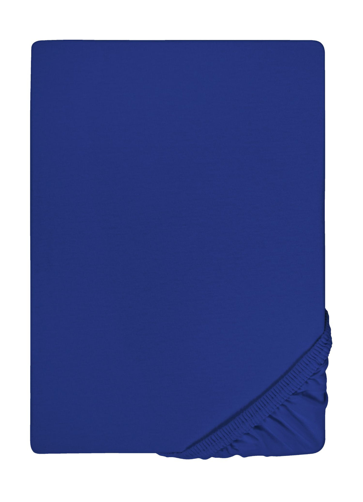 biberna Feinjersey Spannbetttuch Saphir – Stoffmuster