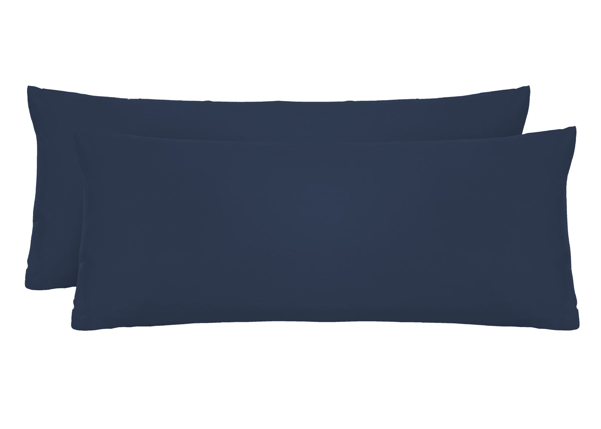 biberna Feinjersey Doppelpack Kissenbezug Marine