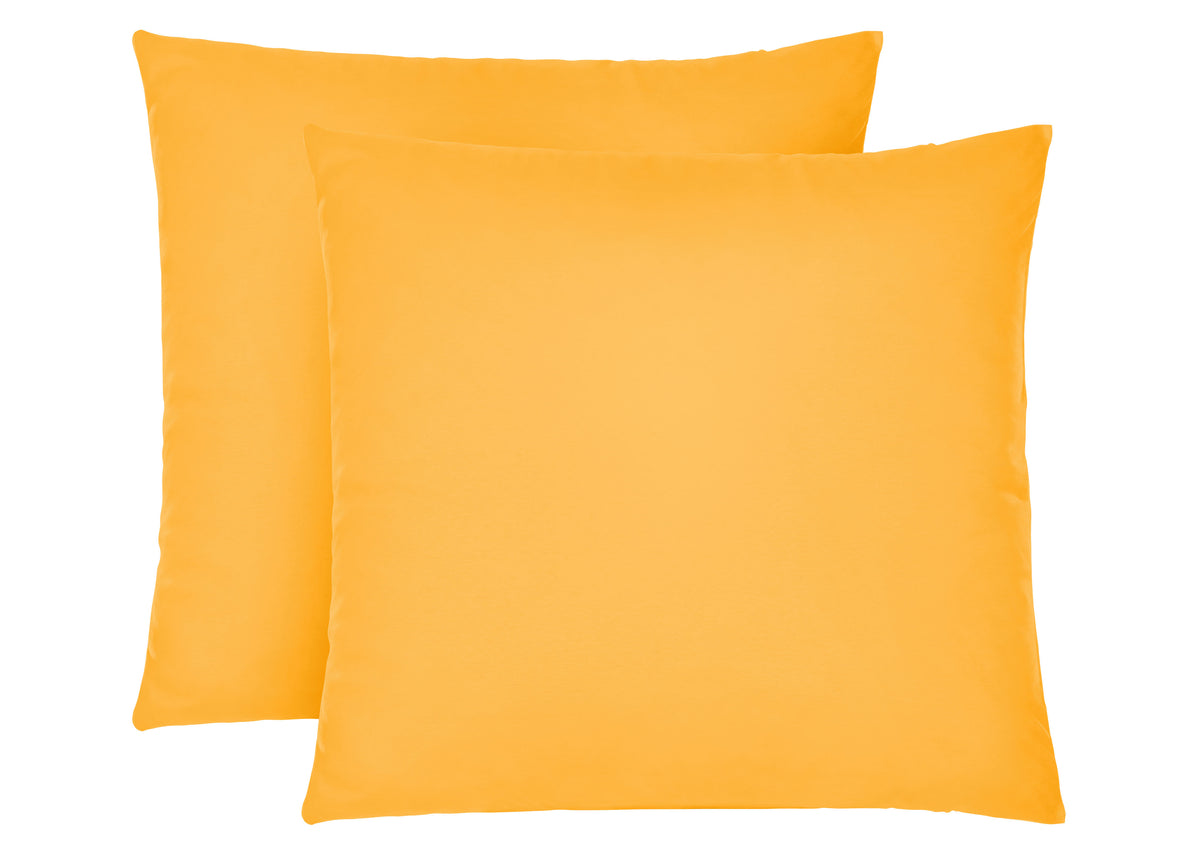 biberna Feinjersey Doppelpack Kissenbezug Honig
