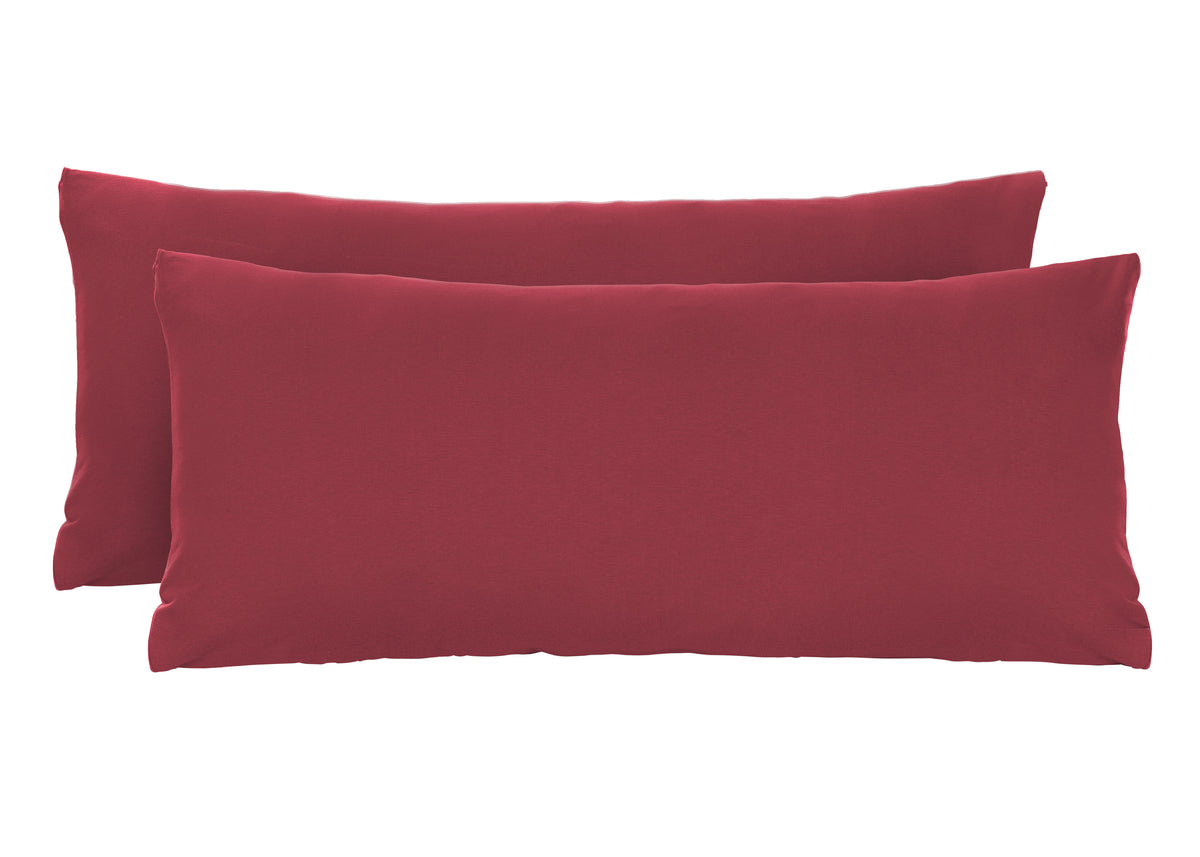 biberna Feinjersey Doppelpack Kissenbezug Rost
