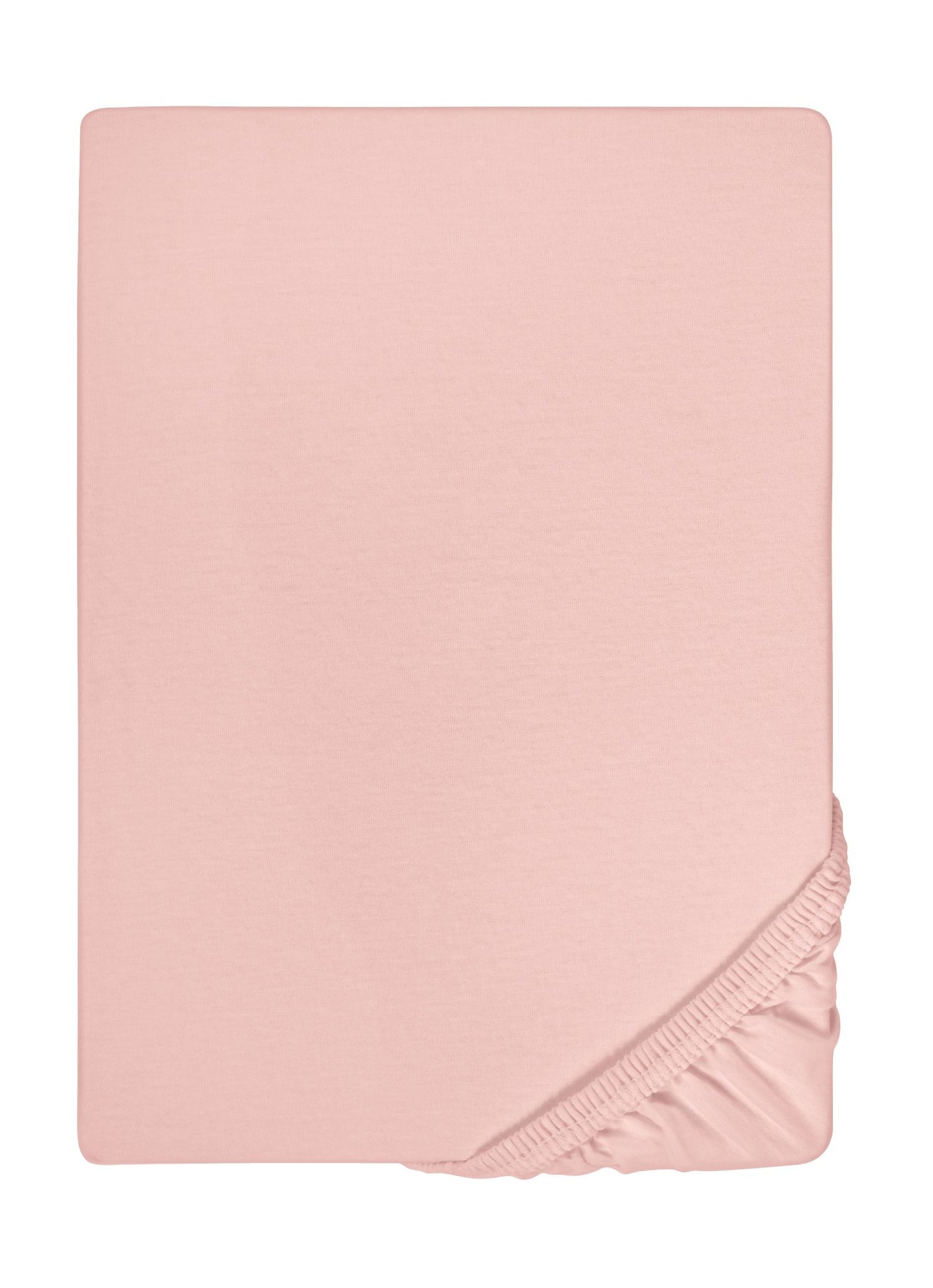 Sleep & Protect Feinjersey Spannbetttuch Koralle – Stoffmuster