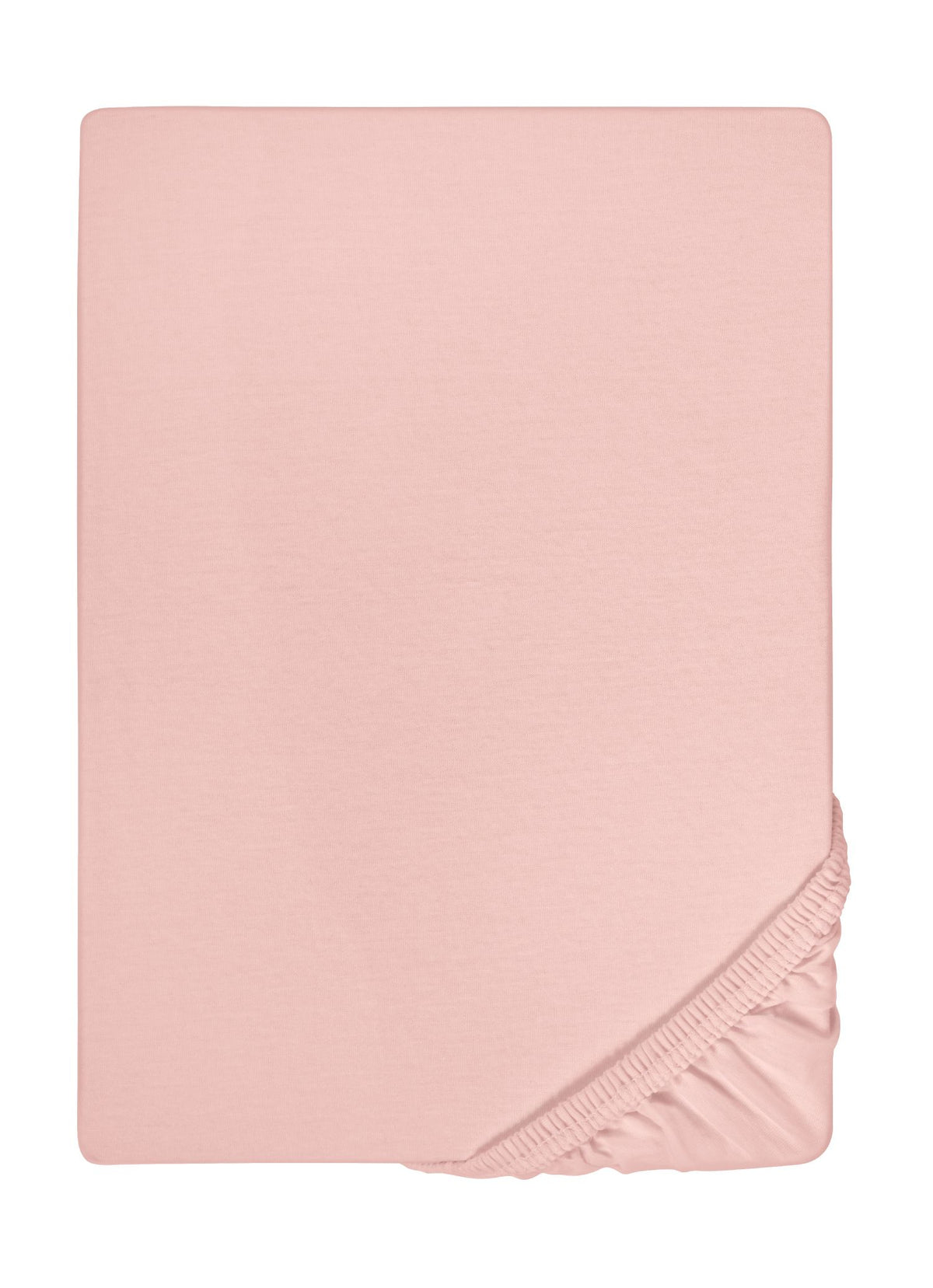 Sleep & Protect Feinjersey Spannbetttuch Koralle – Stoffmuster
