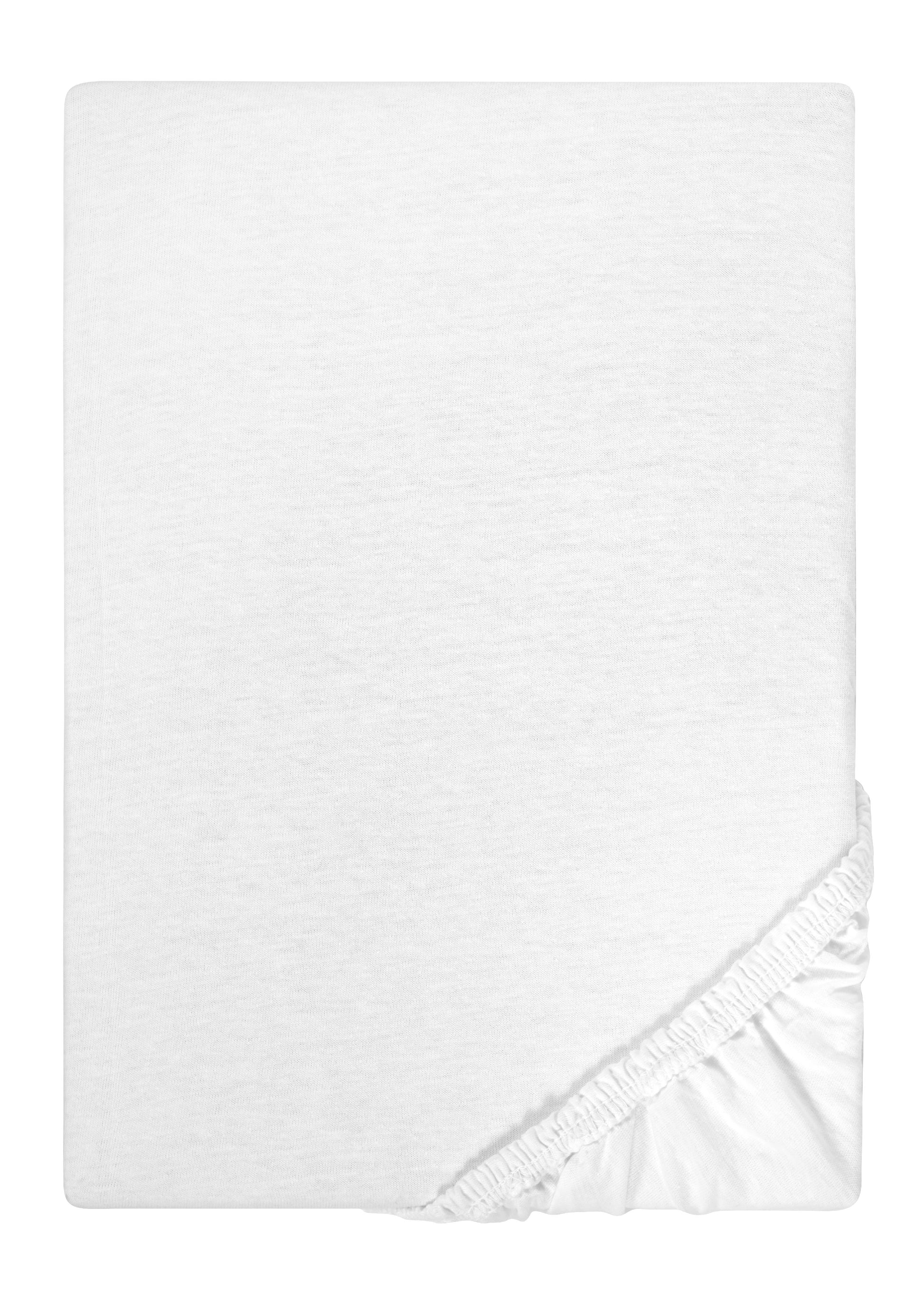 biberna Jersey Spannbetttuch – Jersey Qualität – weiche Bettwäsche