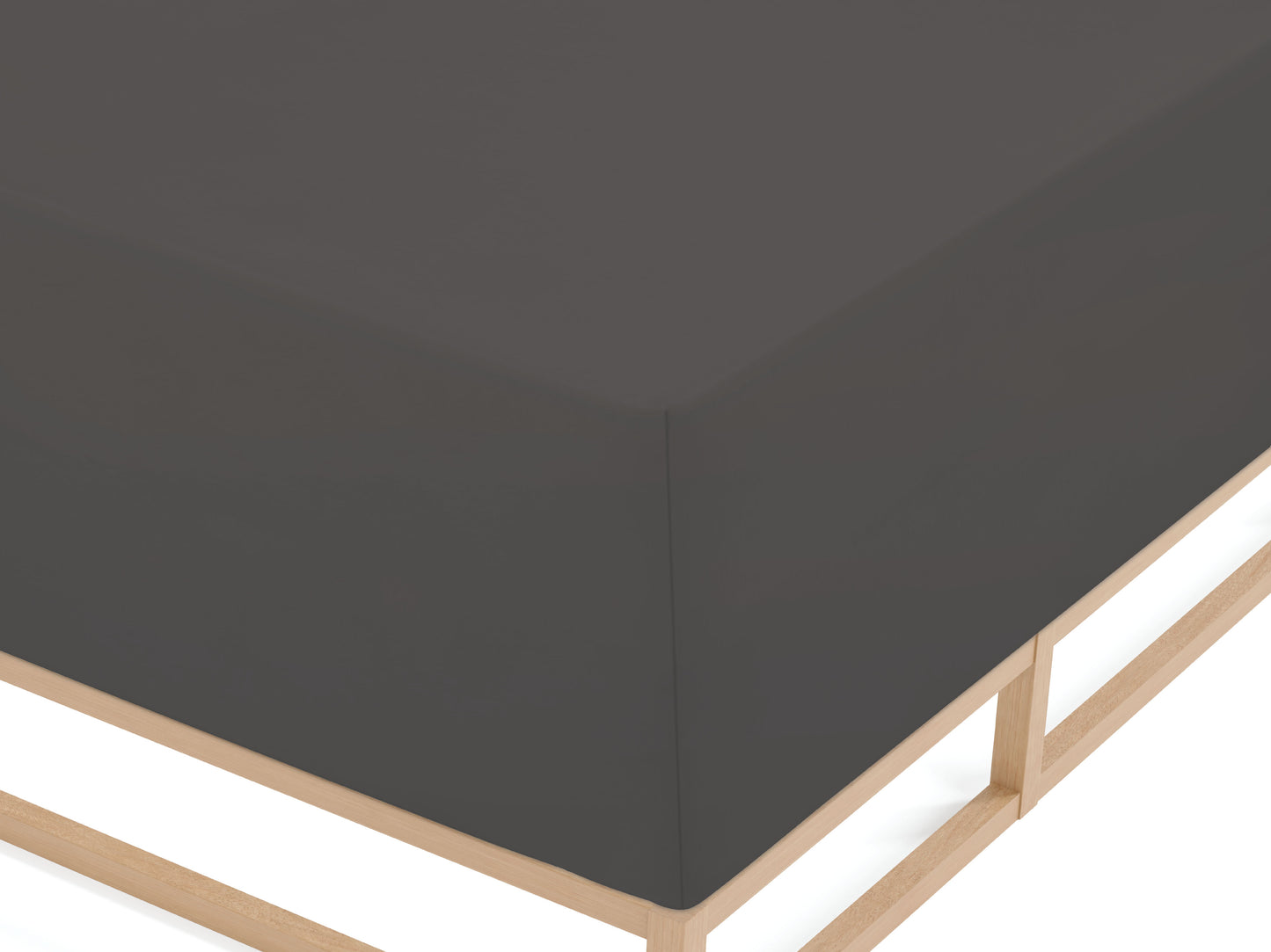 biberna Jersey-Elastic-Boxspring Spannbetttuch – Detailaufnahme
