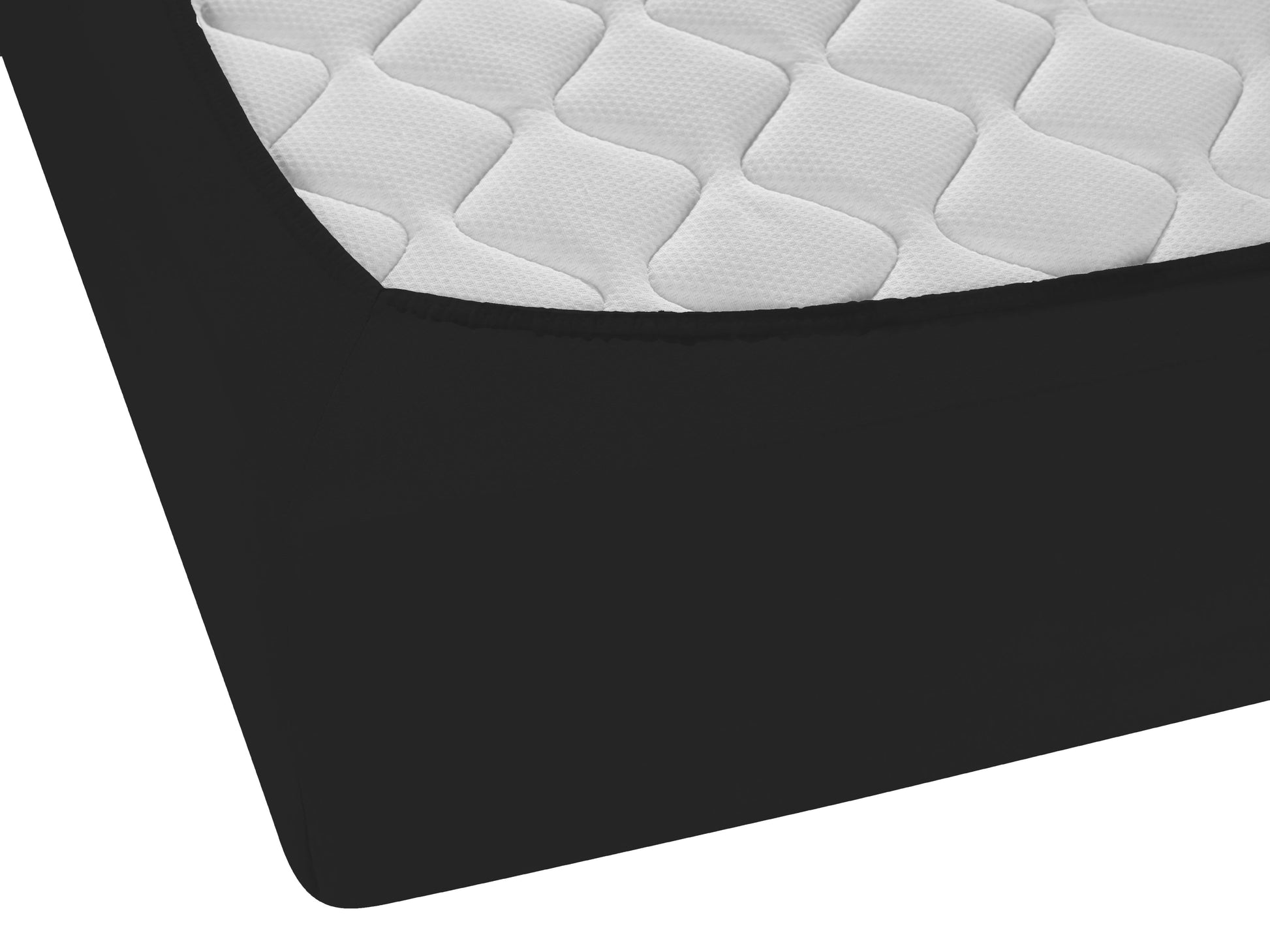 biberna Jersey-Elastic-Boxspring Spannbetttuch – Detailaufnahme