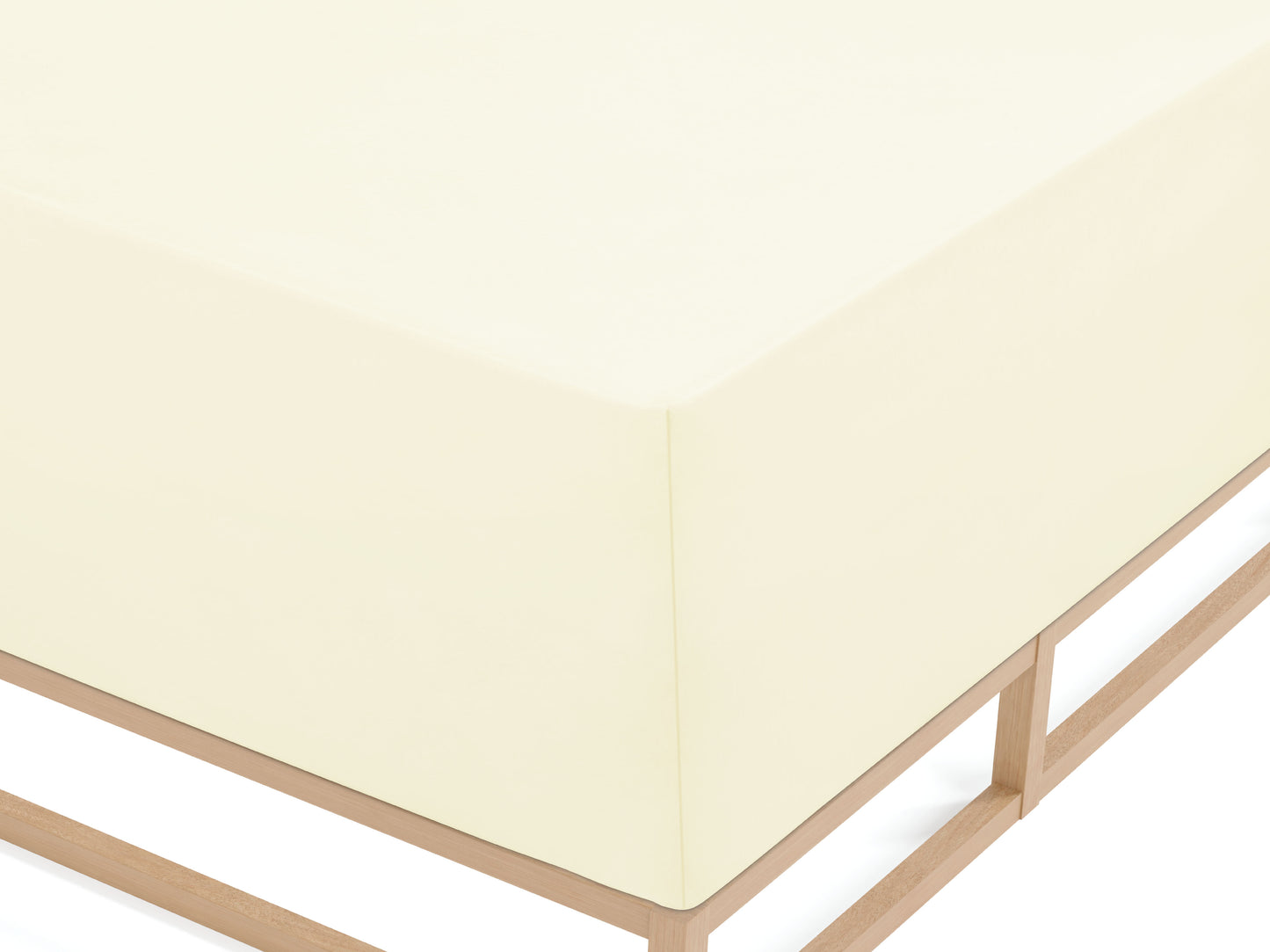 biberna Jersey-Elastic-Boxspring Spannbetttuch – Detailaufnahme