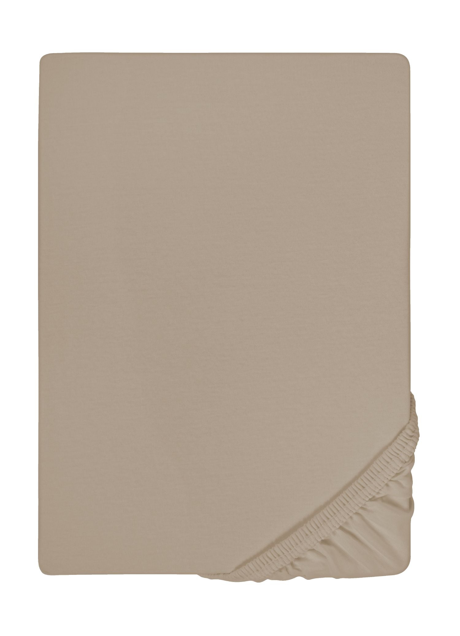 biberna Jersey-Elastic-Boxspring Spannbetttuch – Stoffmuster