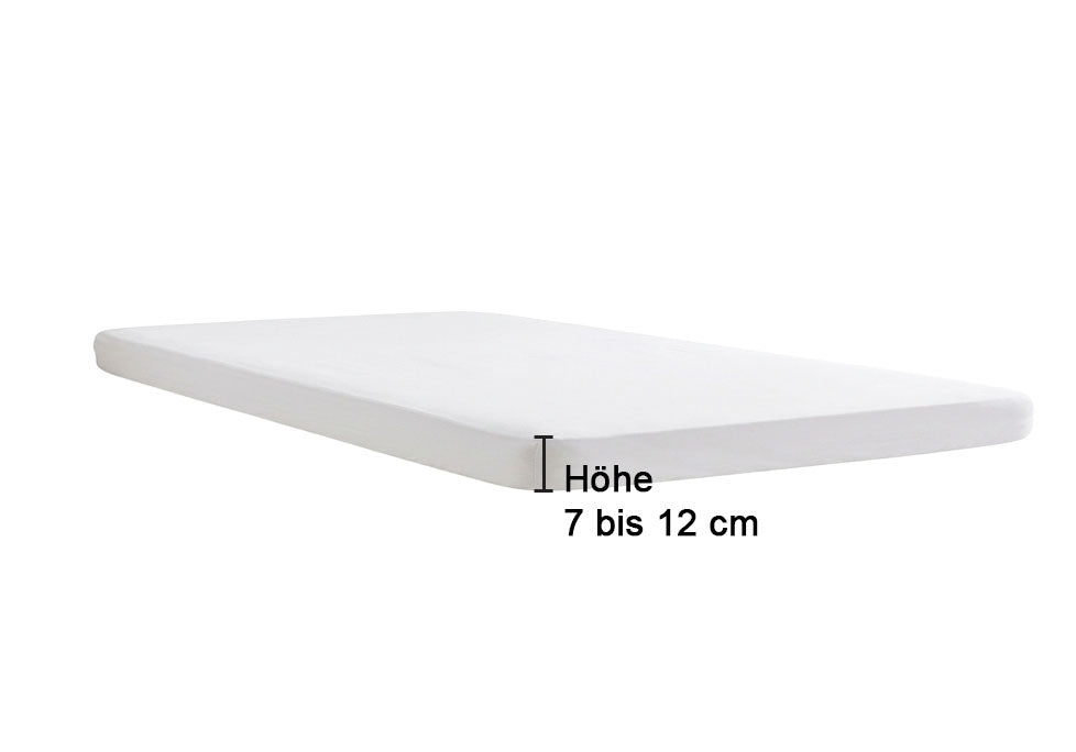 biberna Jersey-Elastic-Topper Spannbetttuch – Steghöhe