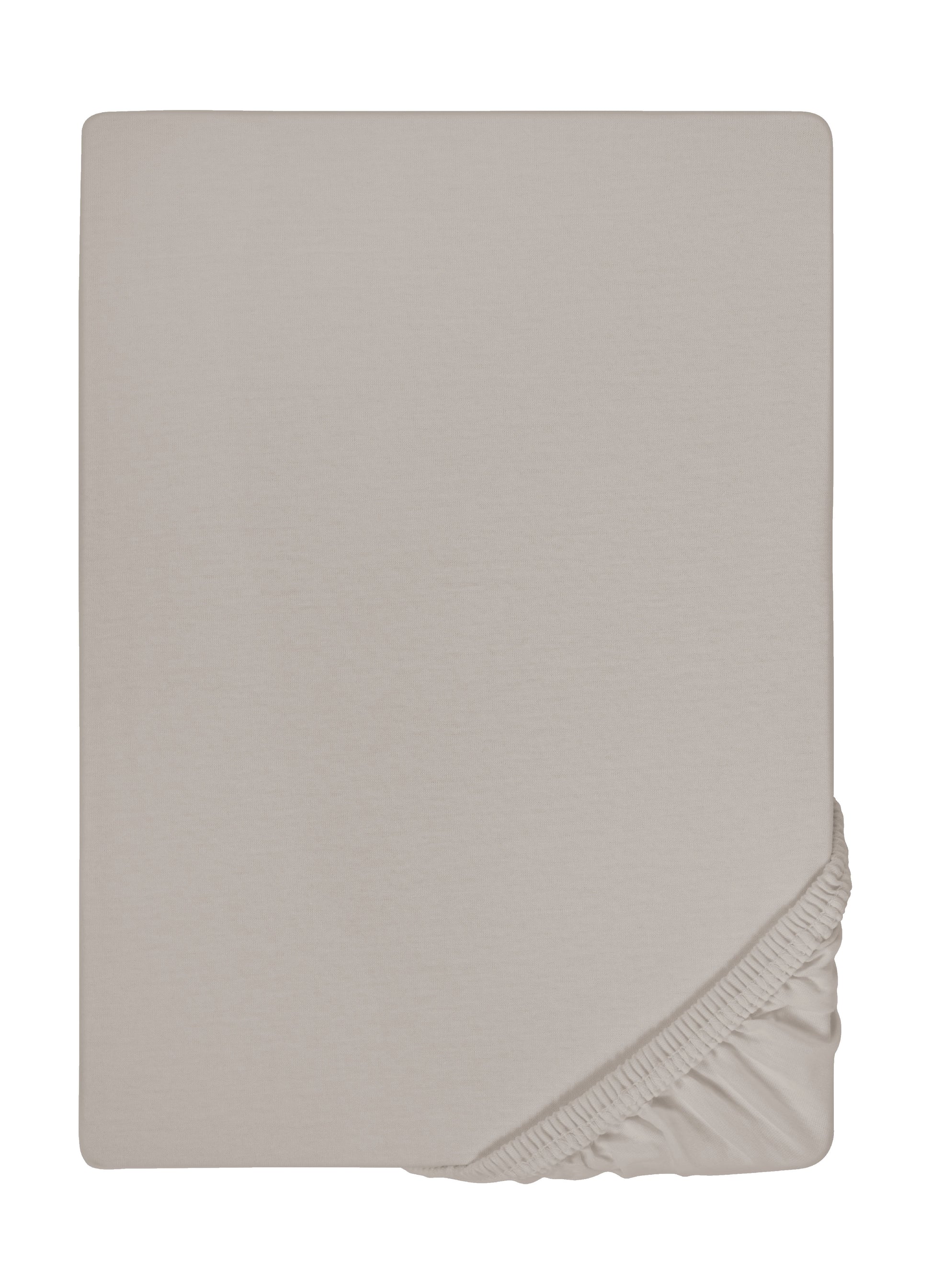 biberna Jersey-Elastic-Topper Spannbetttuch – Jersey