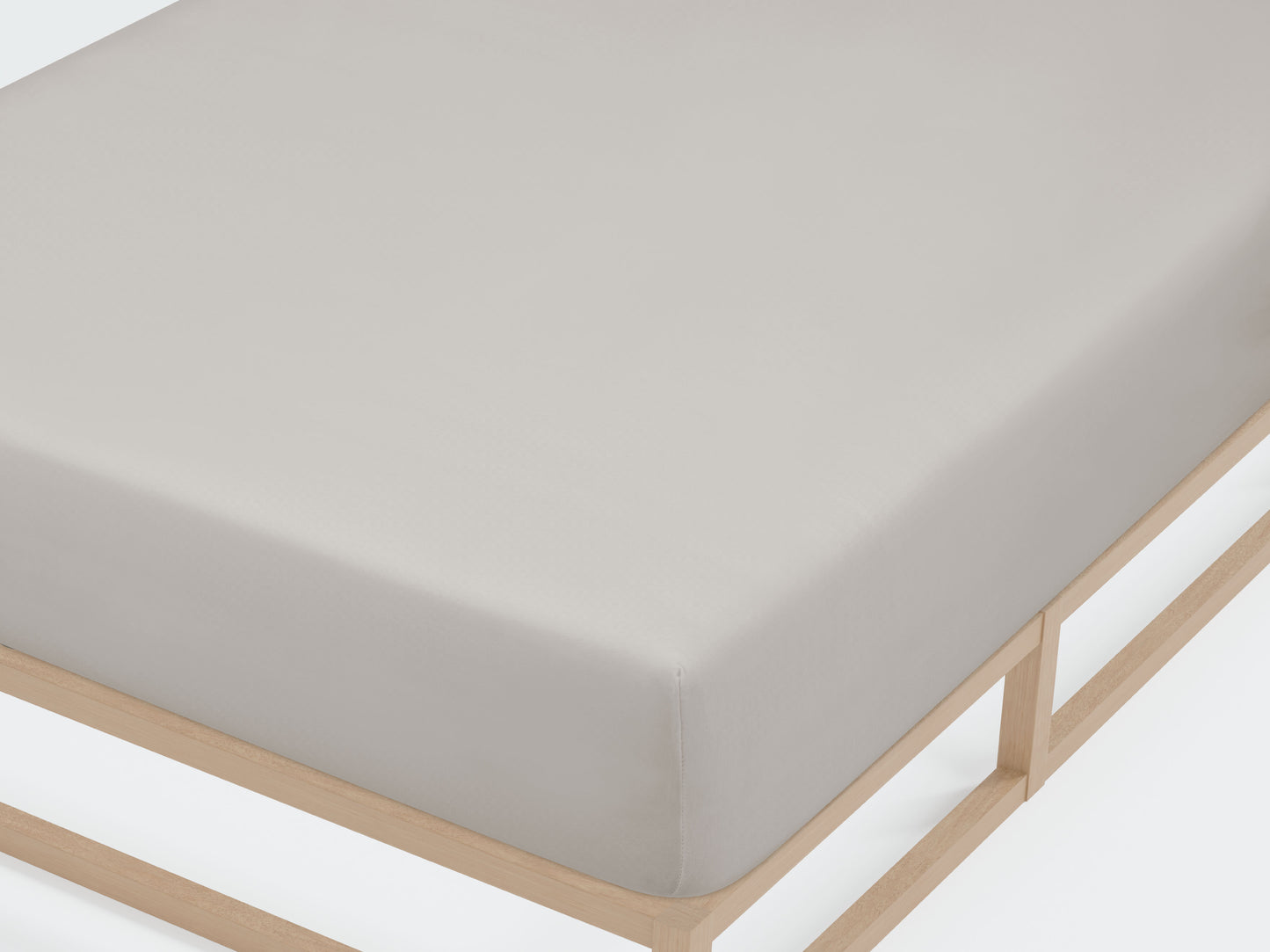 biberna Jersey-Elastic Spannbetttuch – Detailaufnahme