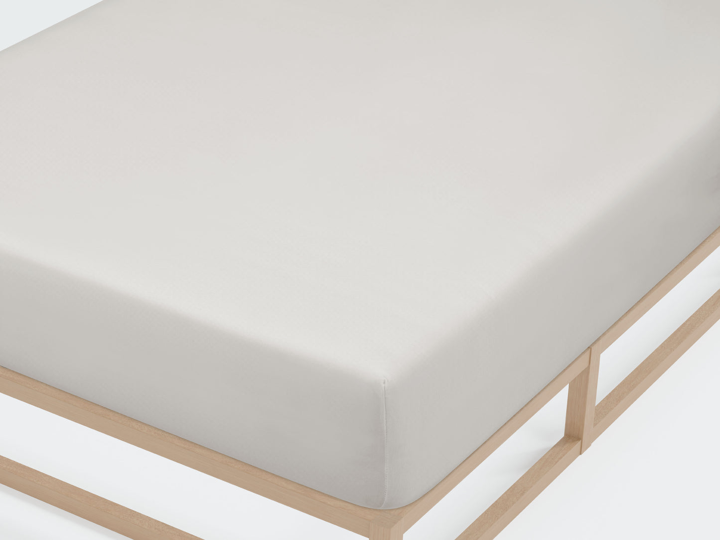 biberna Jersey-Elastic Spannbetttuch – Detailaufnahme