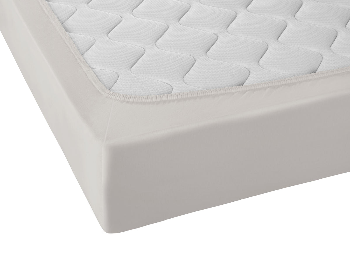 biberna Jersey-Elastic Spannbetttuch – Detailaufnahme