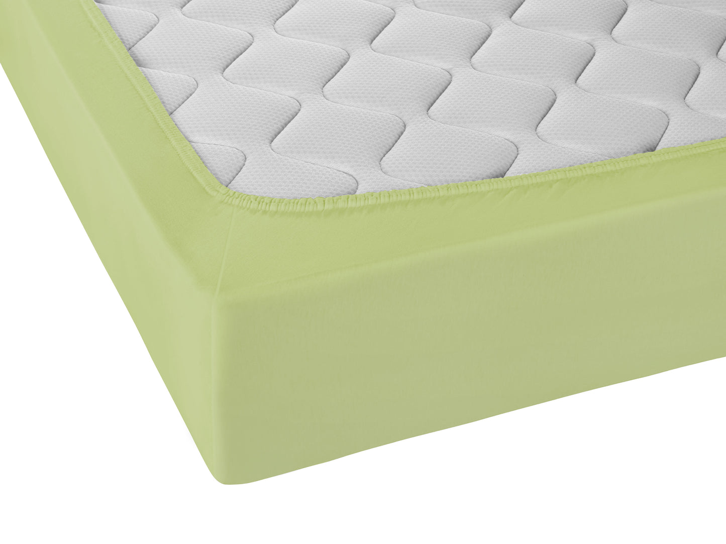 biberna Jersey-Elastic Spannbetttuch – Detailaufnahme