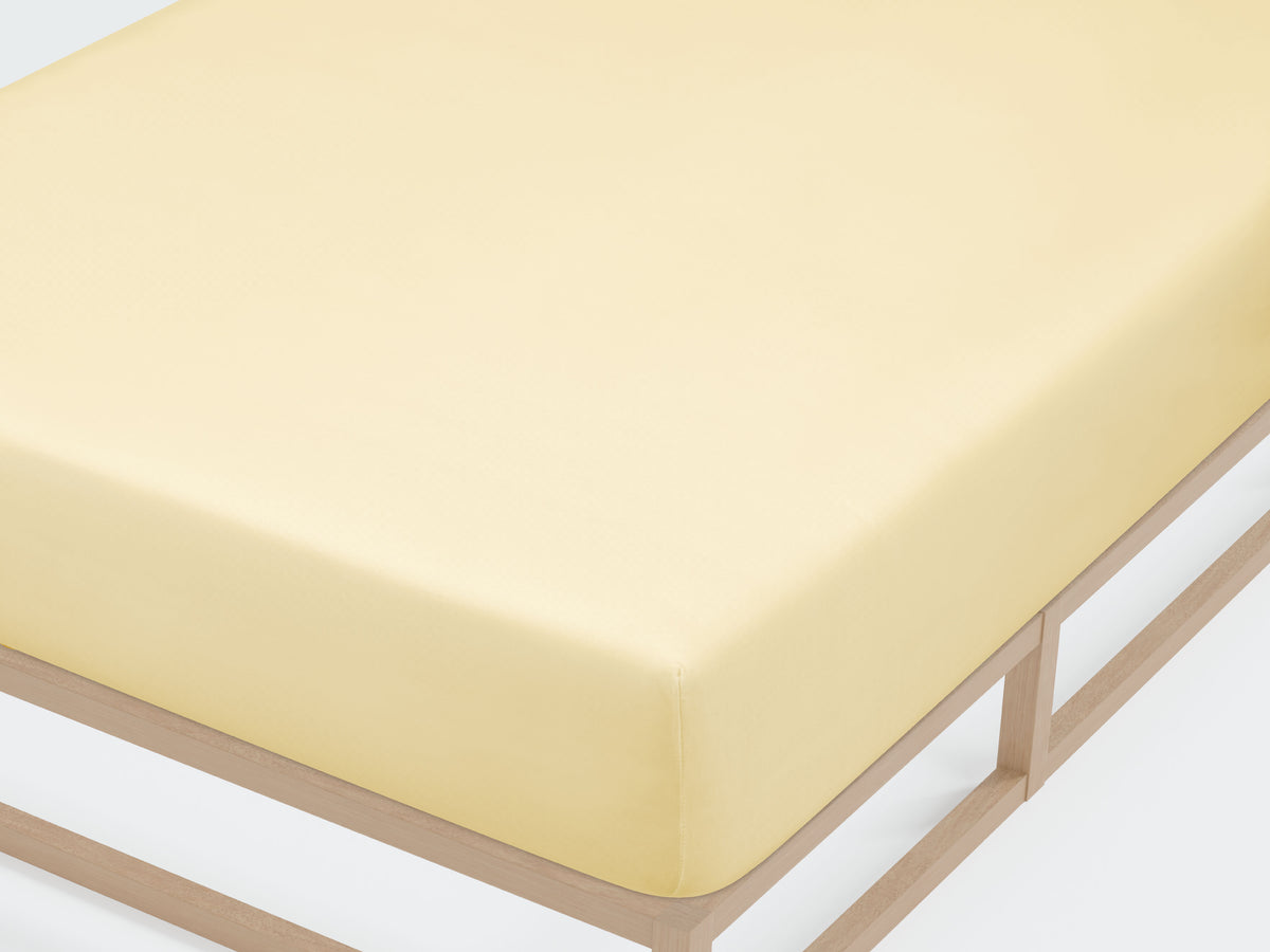biberna Jersey-Elastic Spannbetttuch – Detailaufnahme