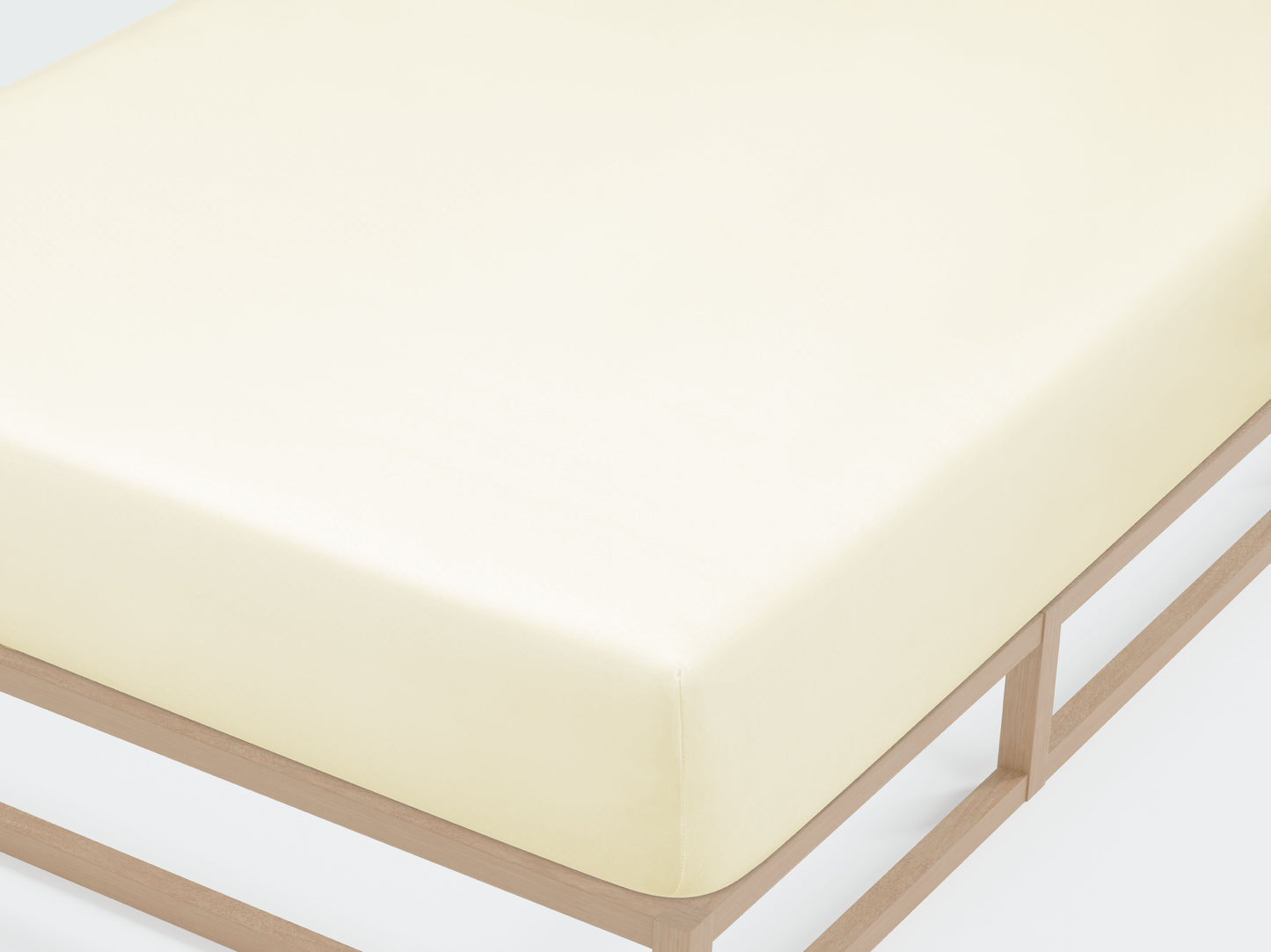 biberna Jersey-Elastic Spannbetttuch – Detailaufnahme