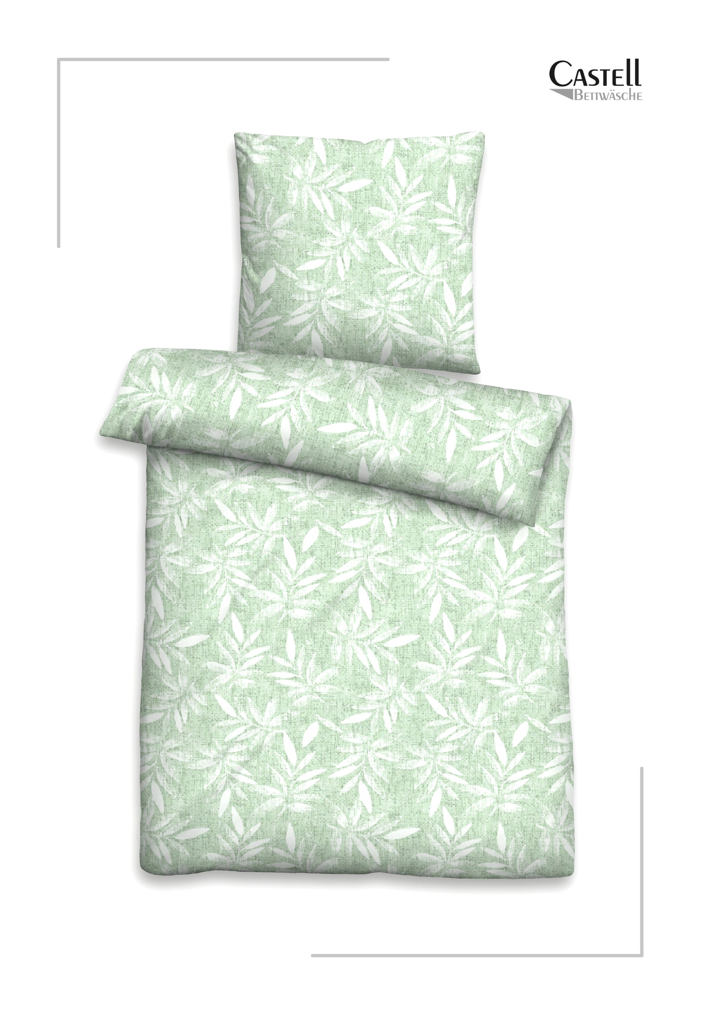 Castell Feinbiber Bettwäsche Mint – Produktdetail