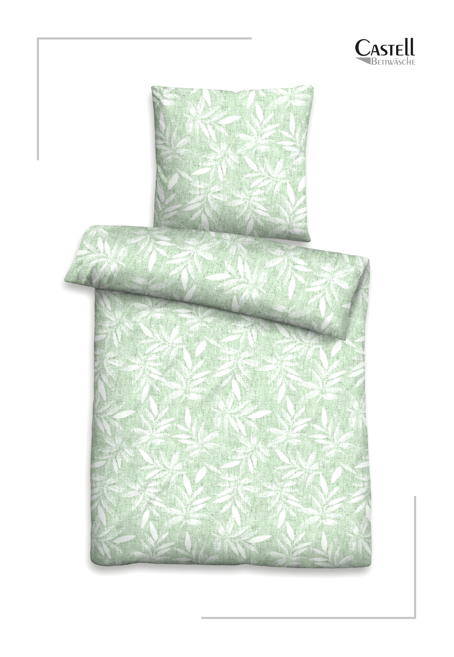 Castell Feinbiber Bettwäsche Mint – Produktdetail