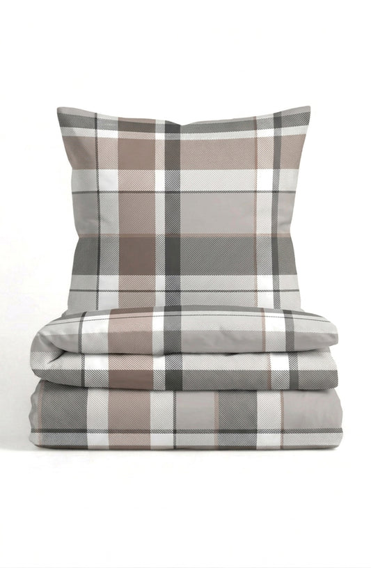 Castell Feinbiber Bettwäsche Taupe – Biber