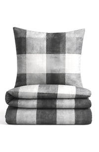 Castell Polycotton Biber Karo – Grau (0350384)
